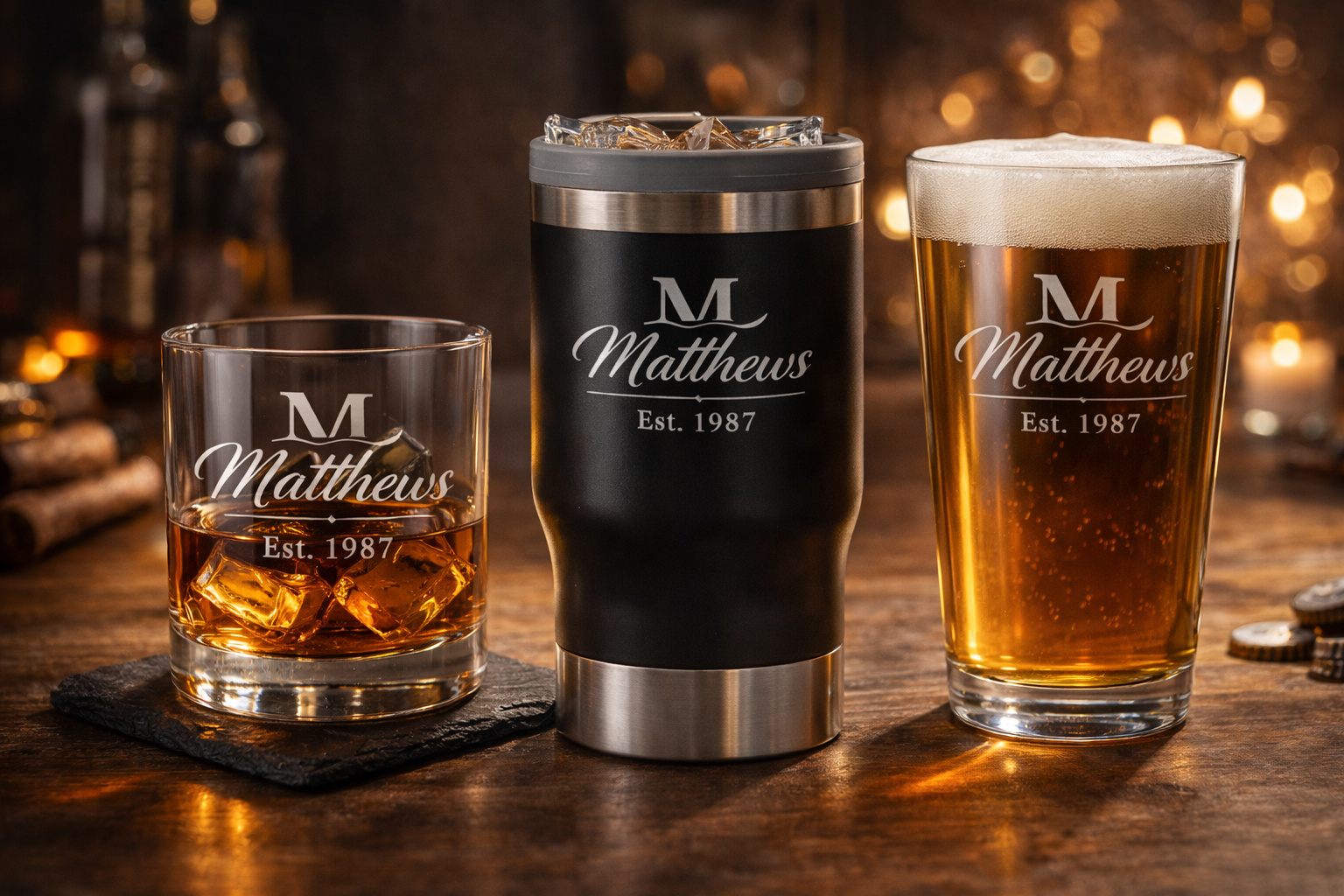 Engraved Drinkware