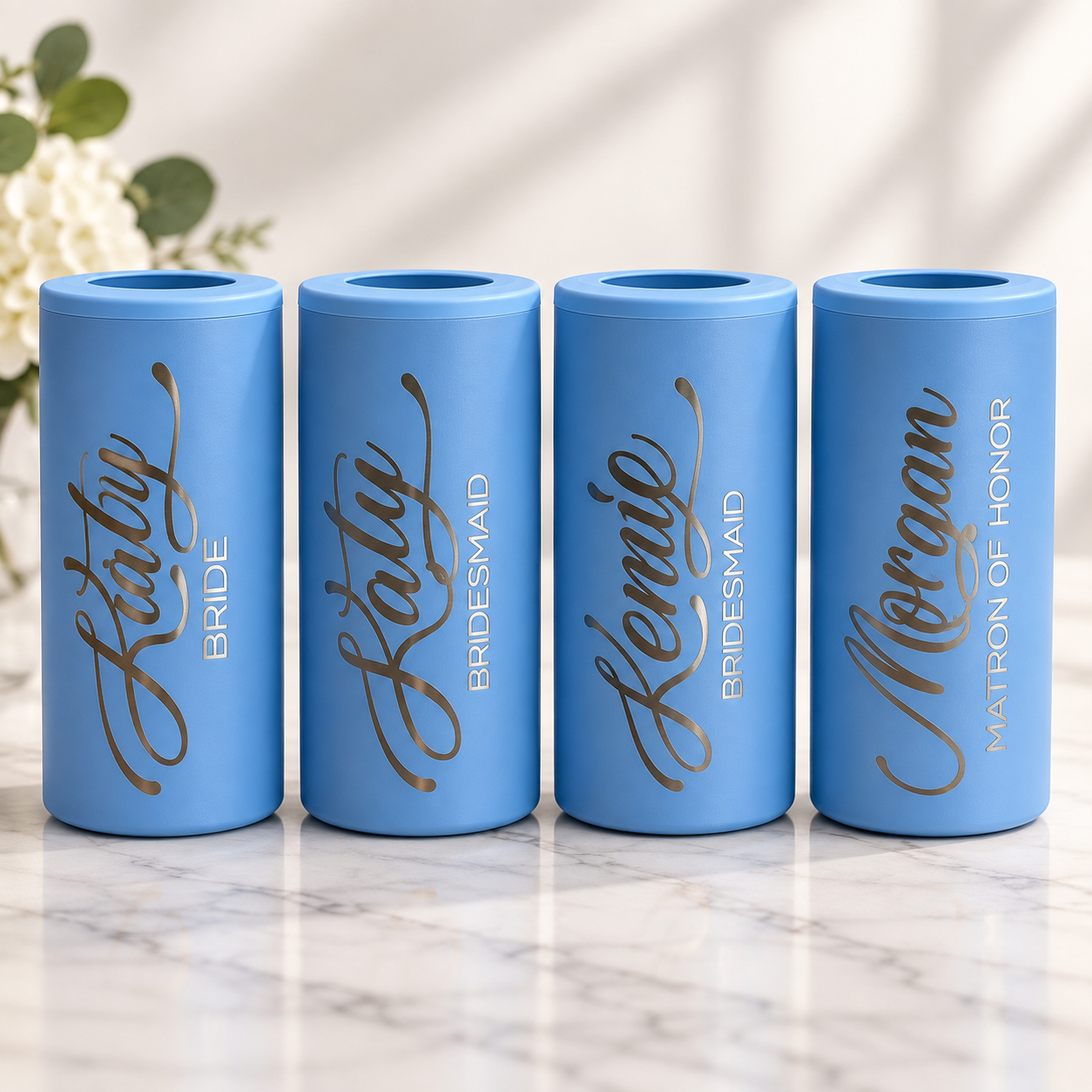 Personalized 4-in-1 Slim Can Koozie