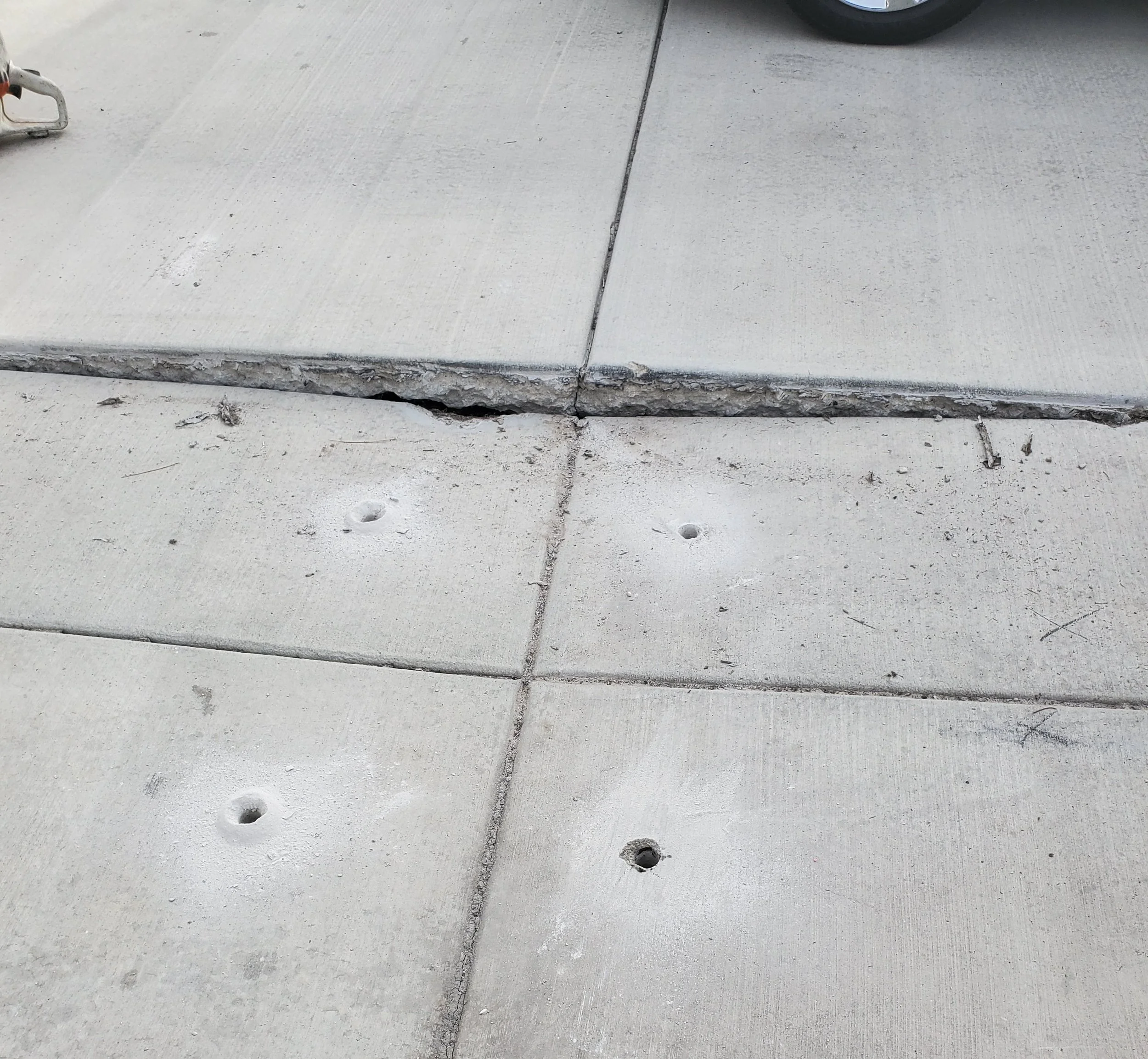 voided driveway