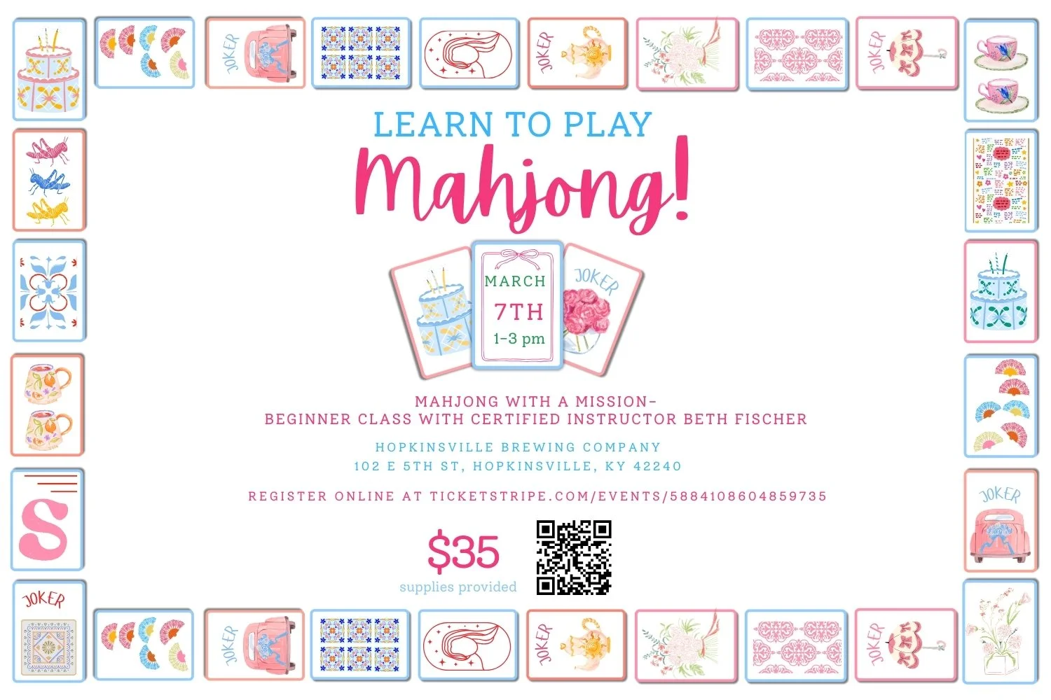 Learn to Mahjong - Beginner Class