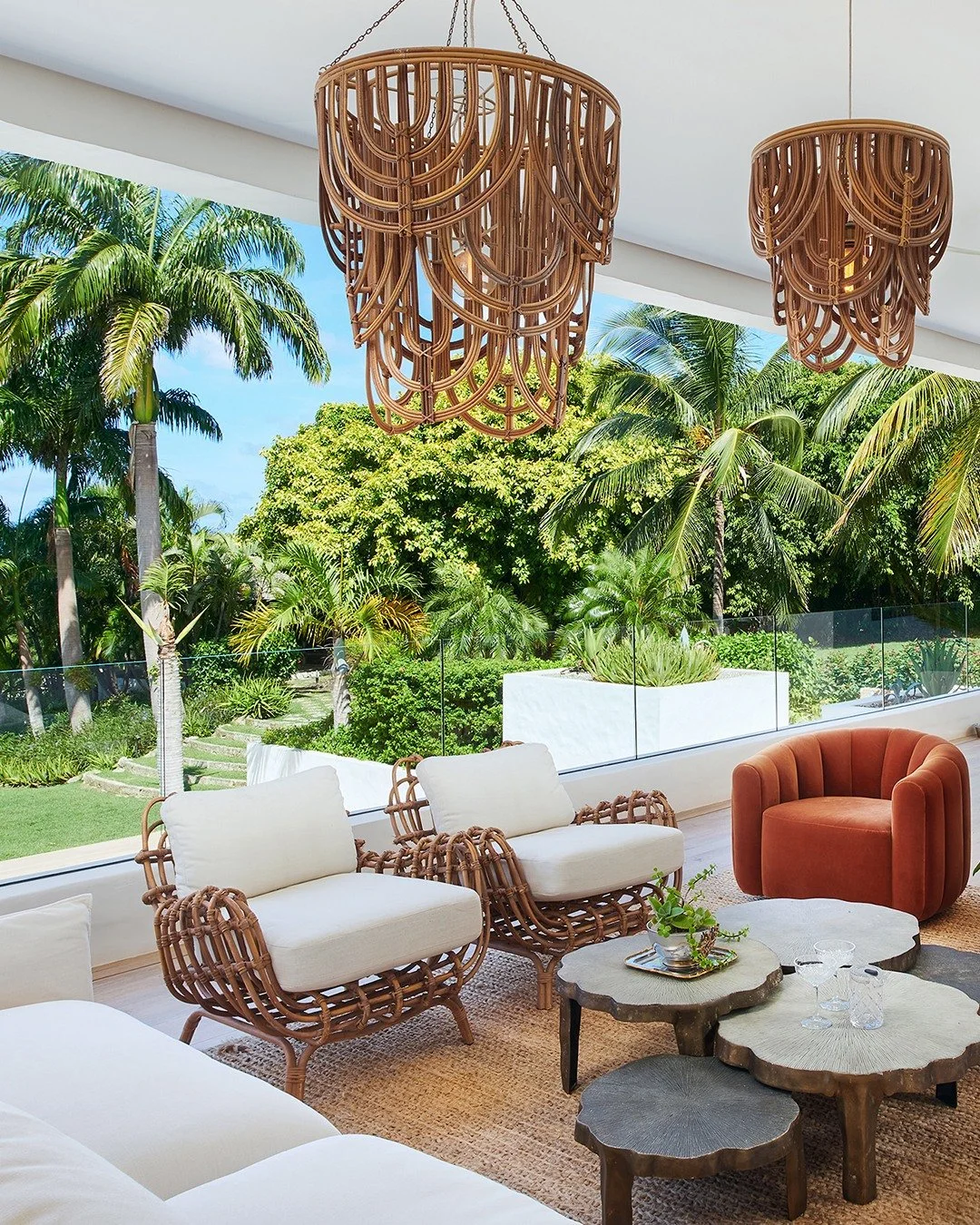 Morning coffee, evening cocktails.