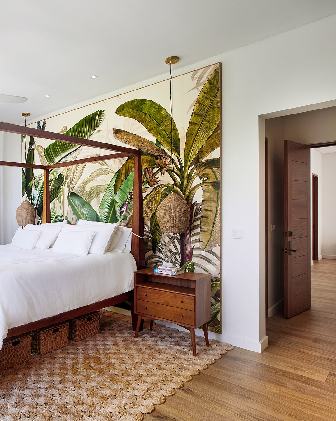 Waking up in the tropics.