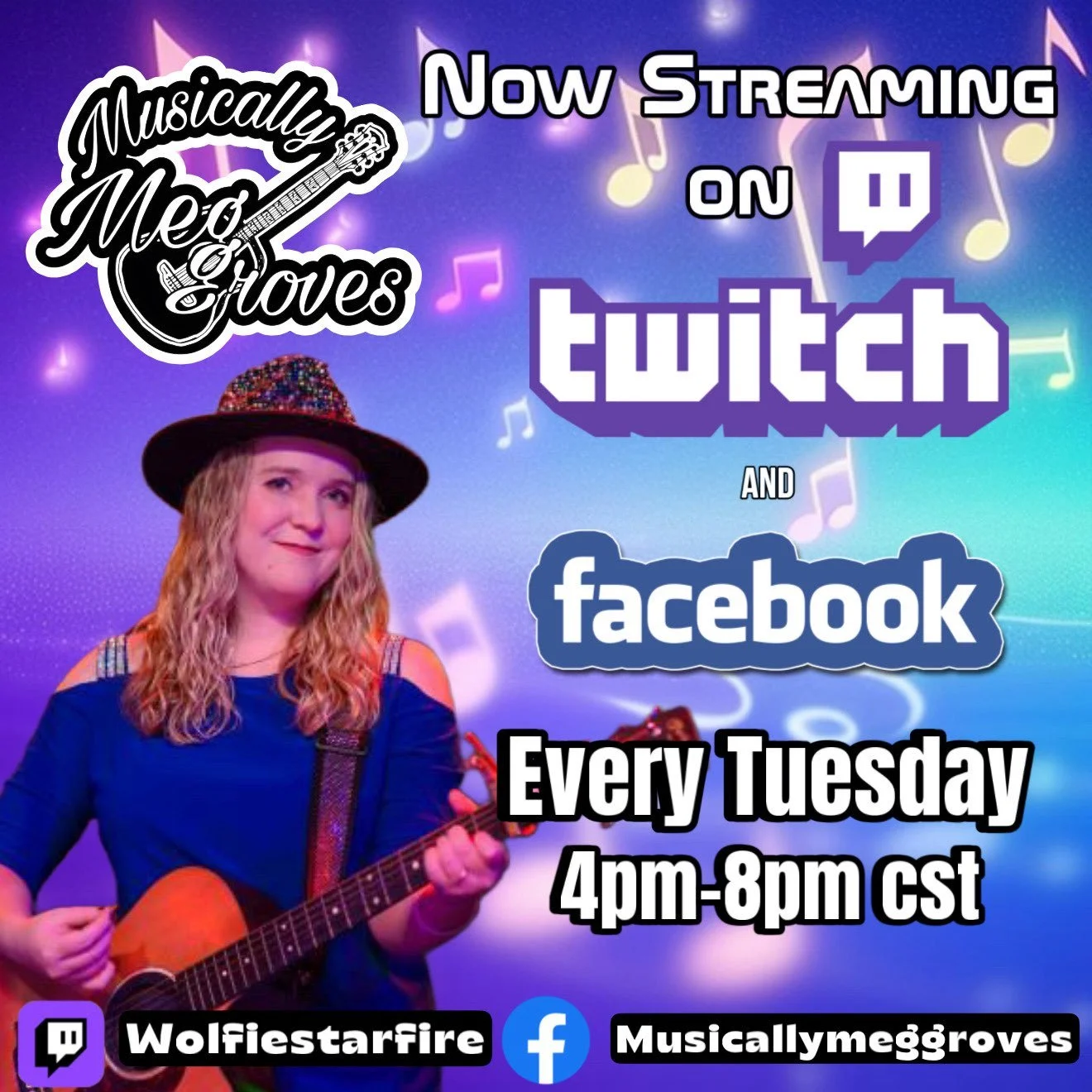 TWITCH TUESDAY LIVE WITH WOLFIE STARFIRE!!