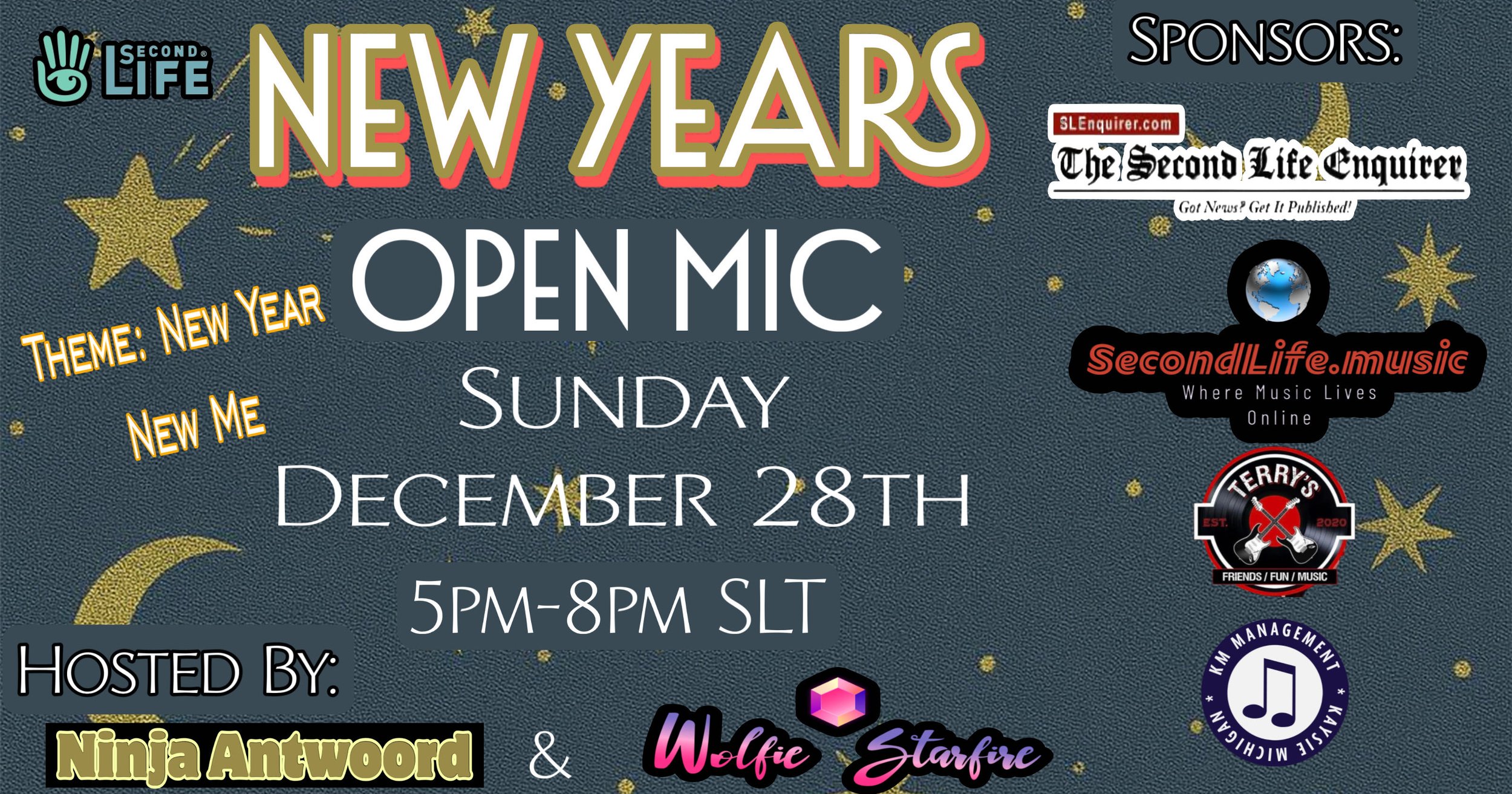 ✨🎉 SL Enquirer Open Mic Auditions – New Year, New You Edition! 🎶✨
