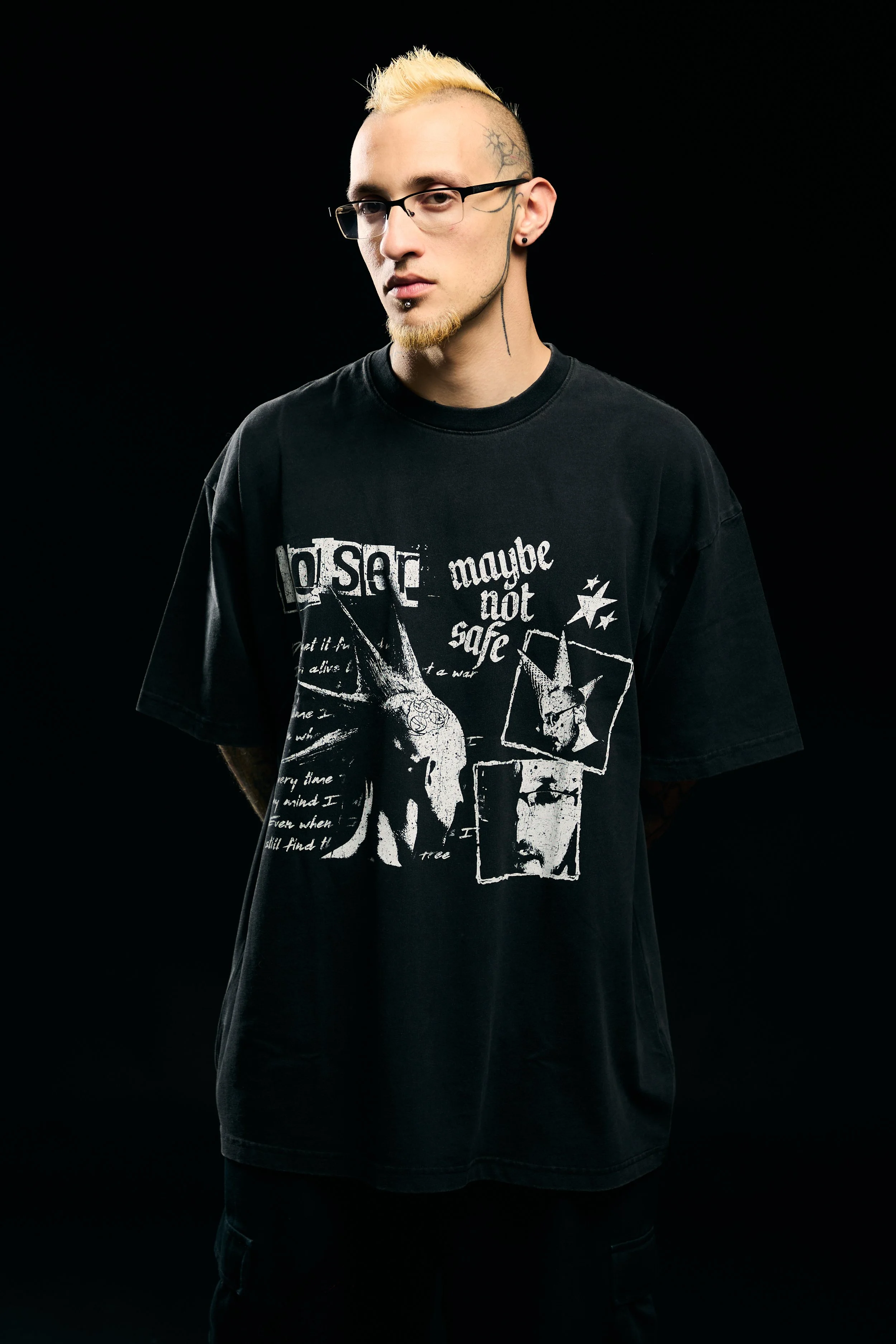 MAYBE NOT SAFE  “LOSER” TEE