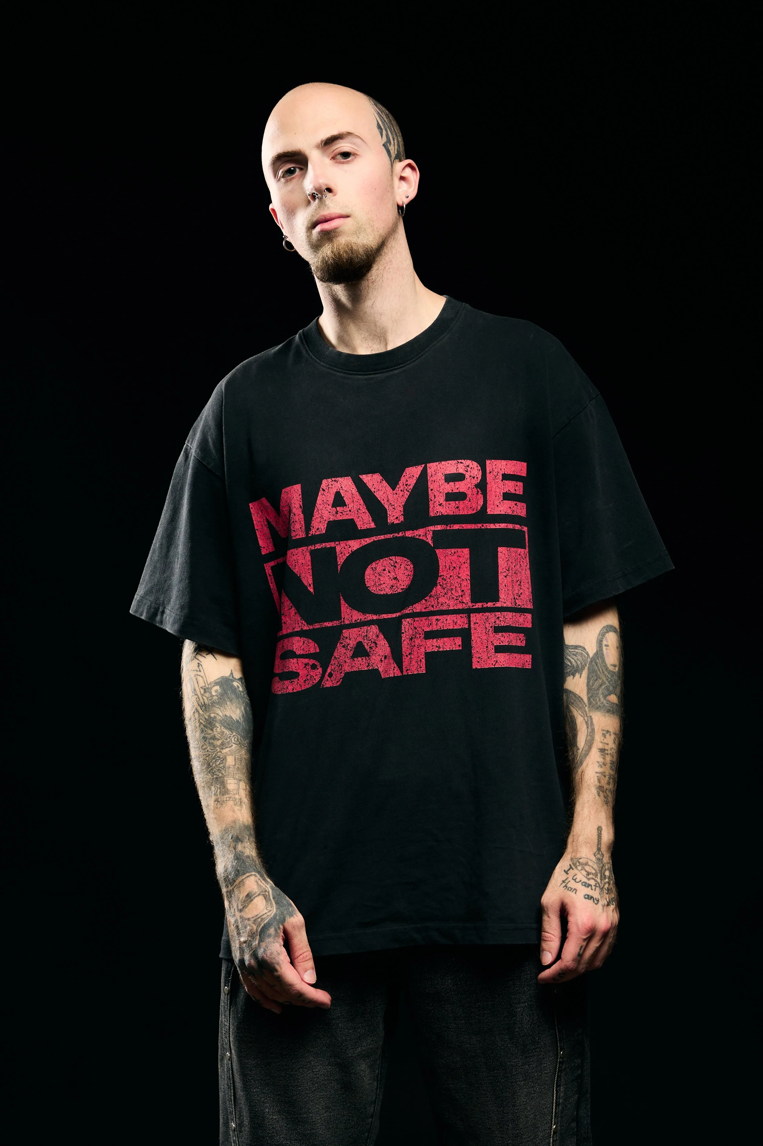 MAYBE NOT SAFE TEE