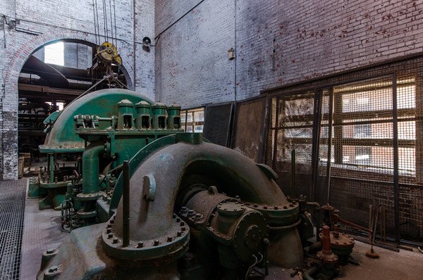 One of the Blower rooms