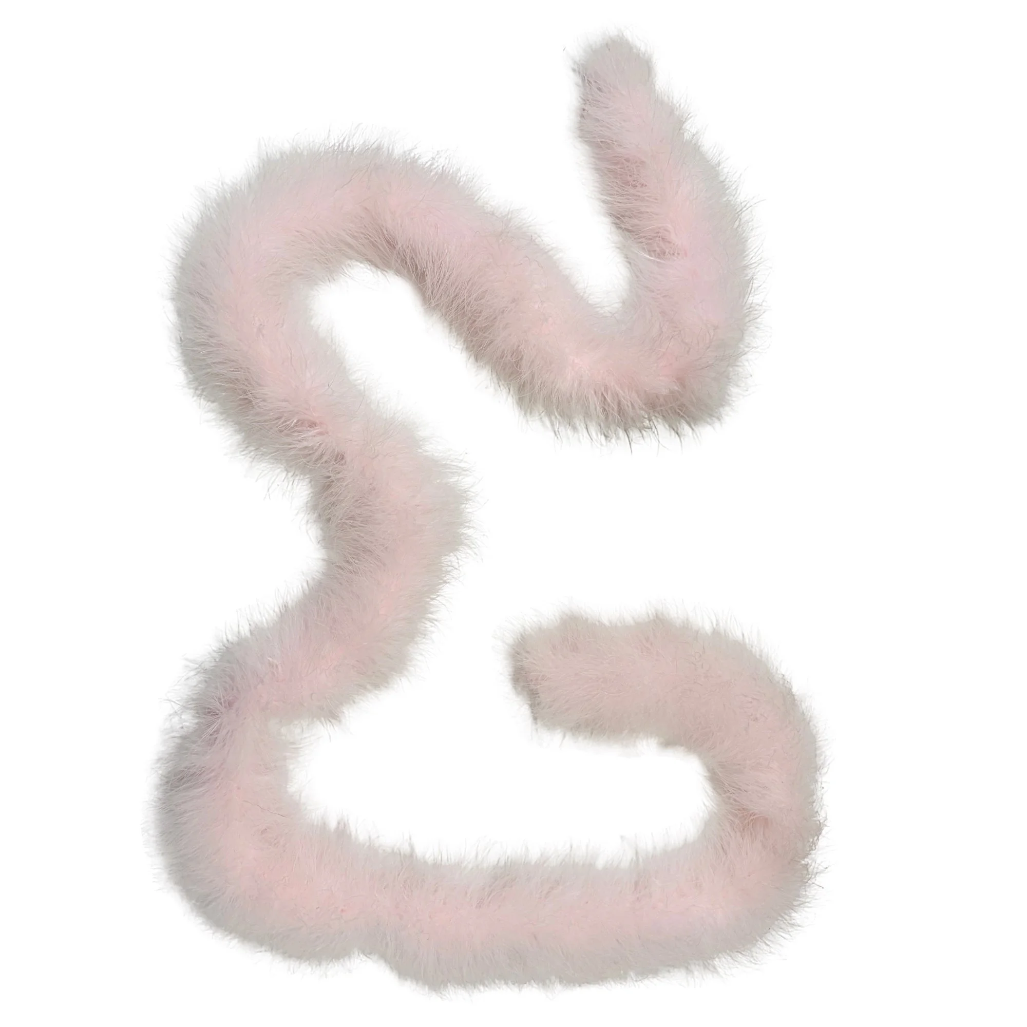 25 Gram Marabou Yardage Boas - Light Pink