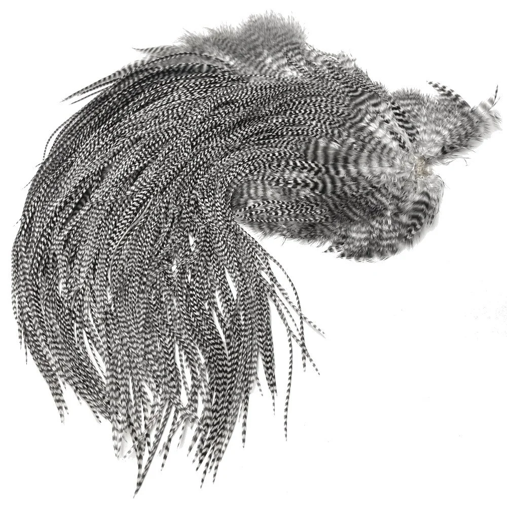 #1 Quality Genetic Grizzly Rooster Saddle Patches - Natural