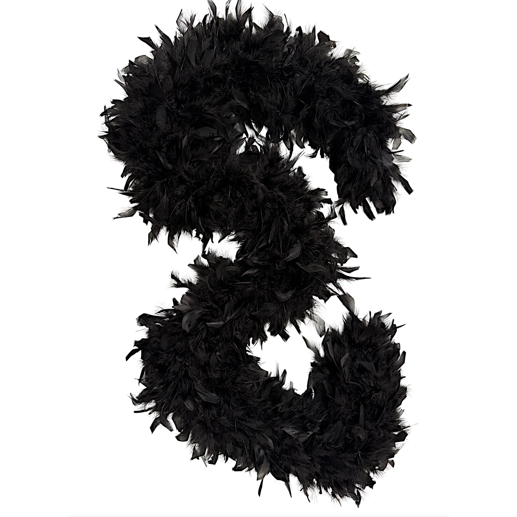 120 gram Chandelle Feather Boas - Black