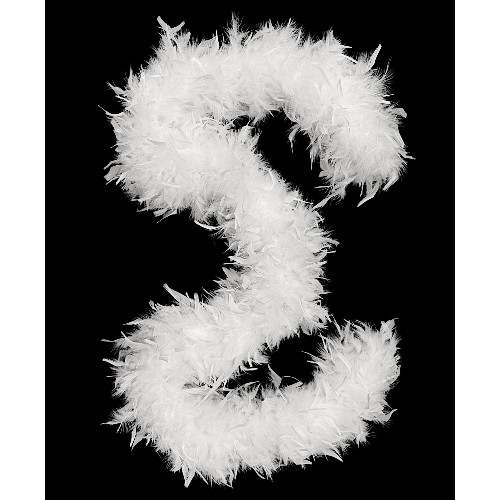 120 gram Chandelle Feather Boas - White