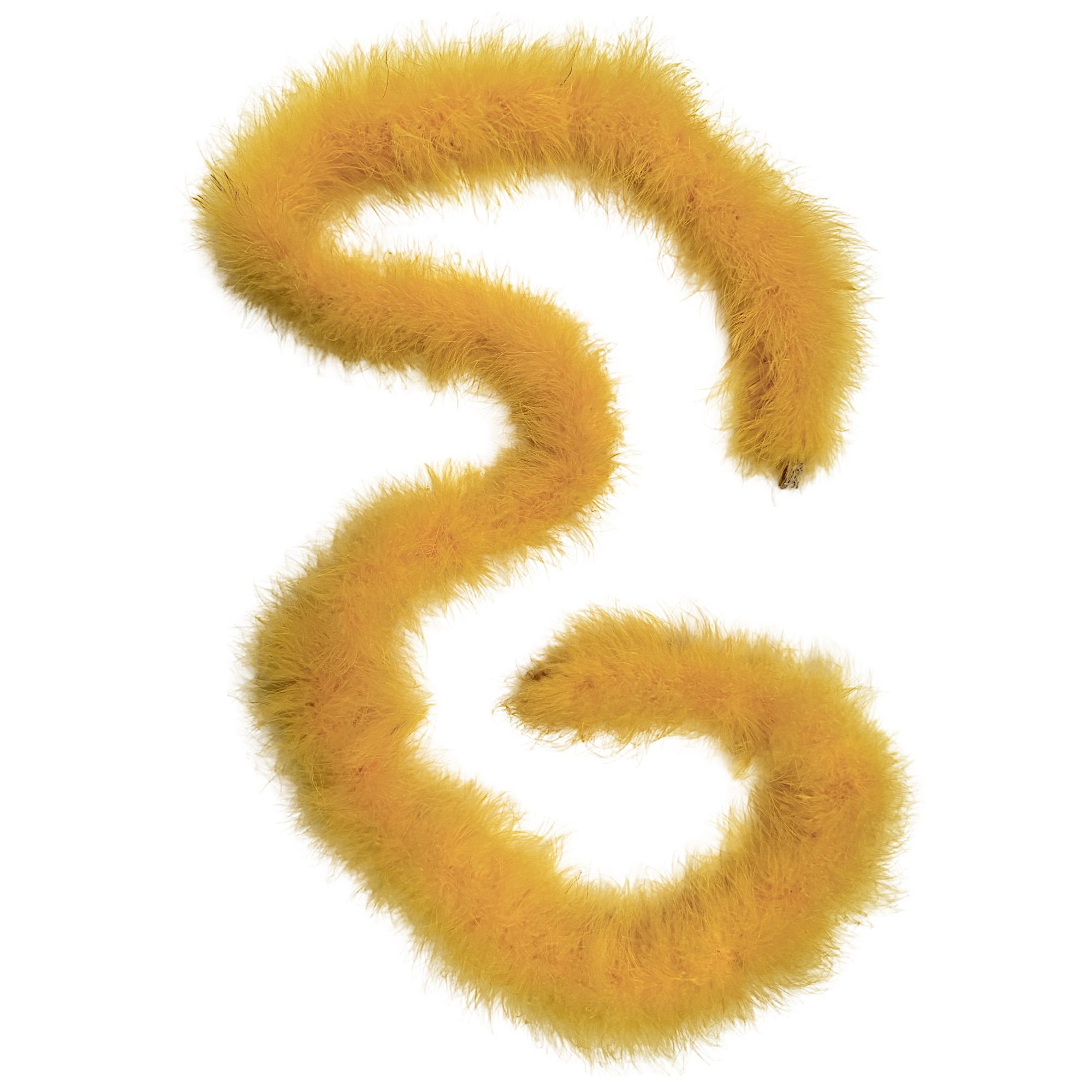 25 Gram Marabou Yardage Boas - Gold