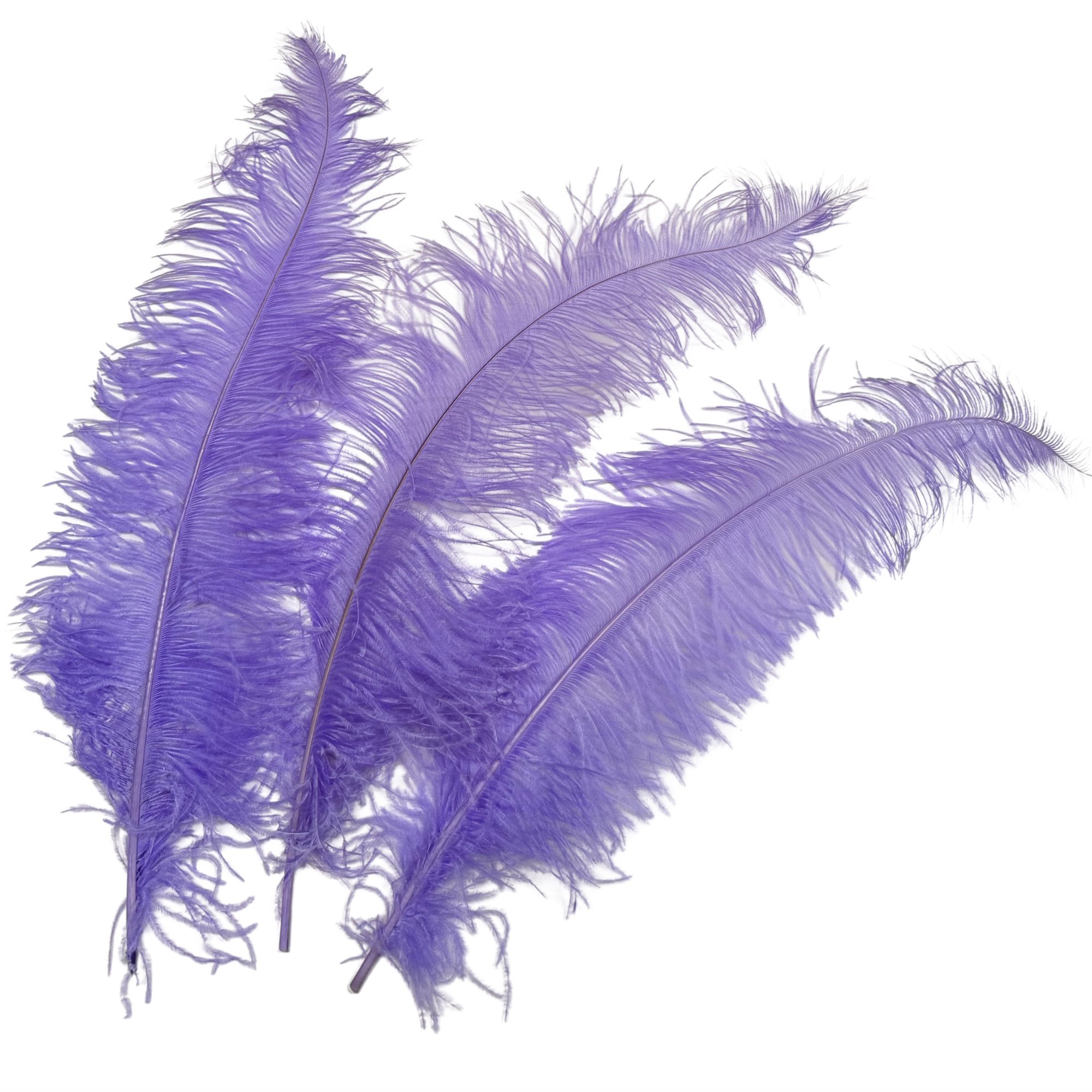 25-32" Ostrich Spads Dyed Lavender