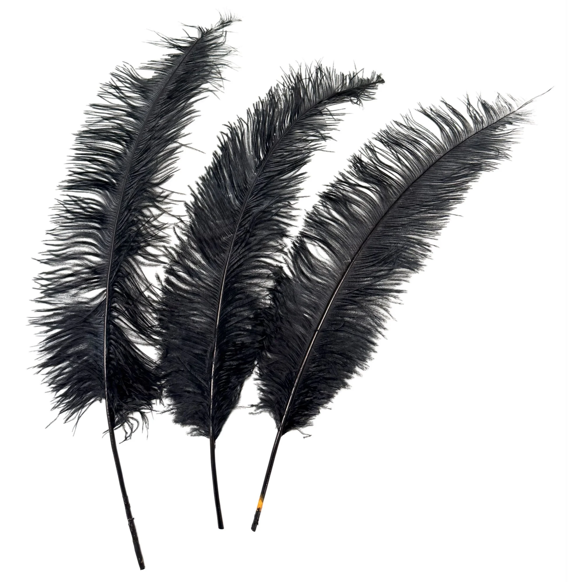 25-32" Ostrich Spads Dyed Gun Metal Gray