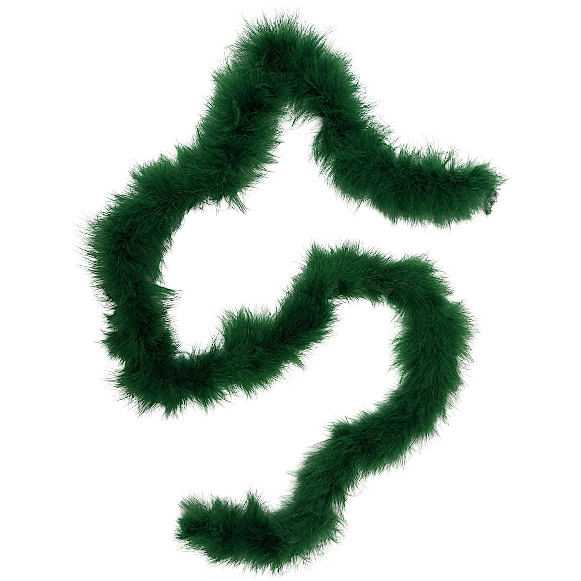 25 Gram Marabou Yardage Boas - Green
