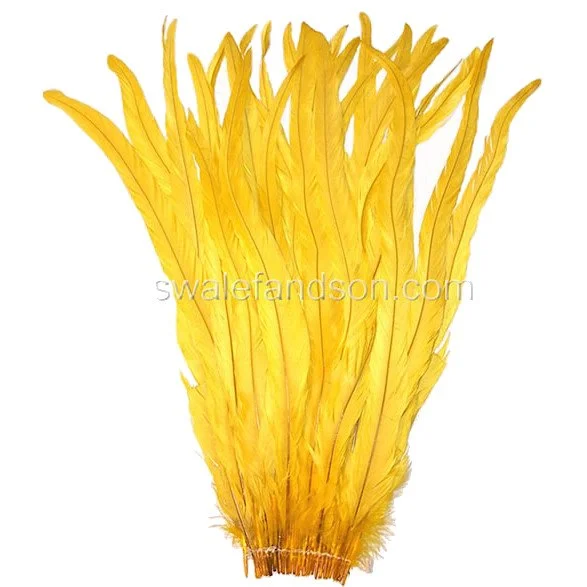 16-18" Dyed Rooster Tail Feathers - ALL COLORS