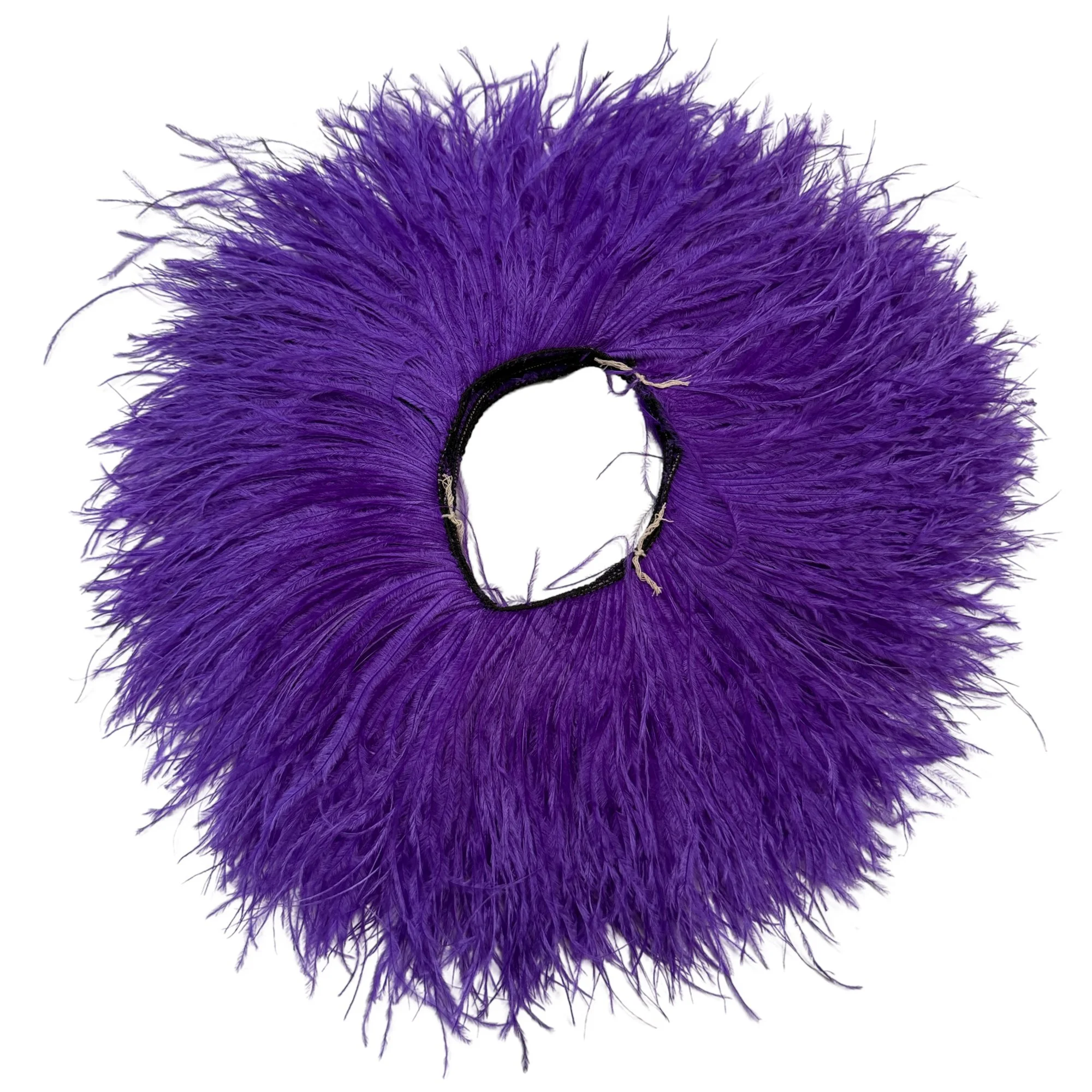 Purple 2 Ply Ostrich Feather Feather Fringe - 2 yard strand