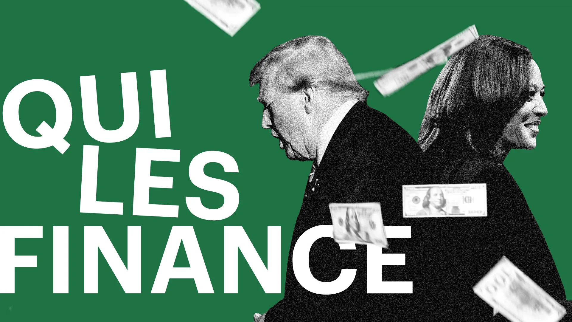 Qui finance les campagnes présidentielles de Trump et de Harris?