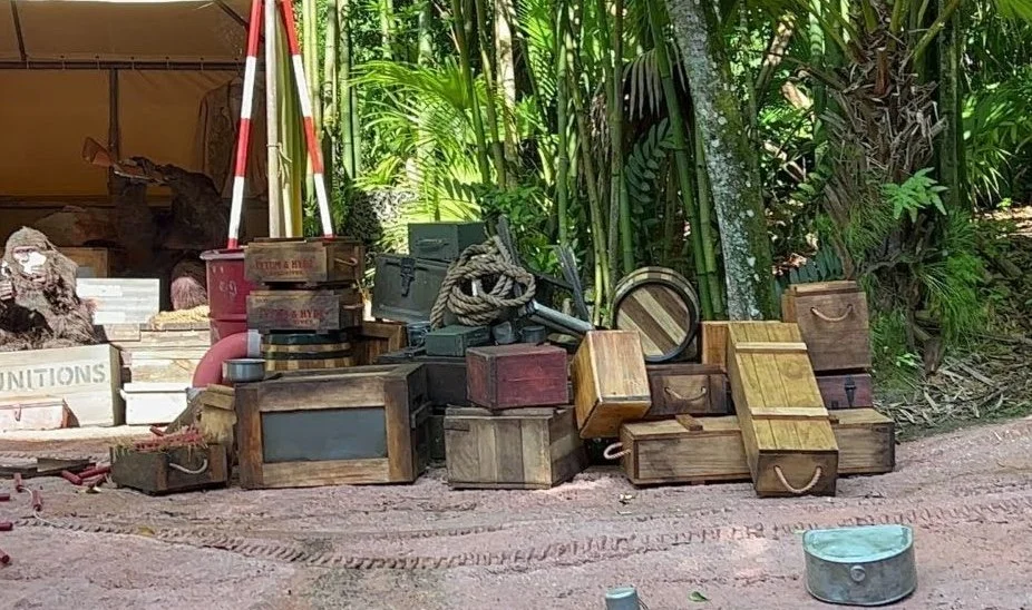Jungle Cruise Gorilla Camp Props