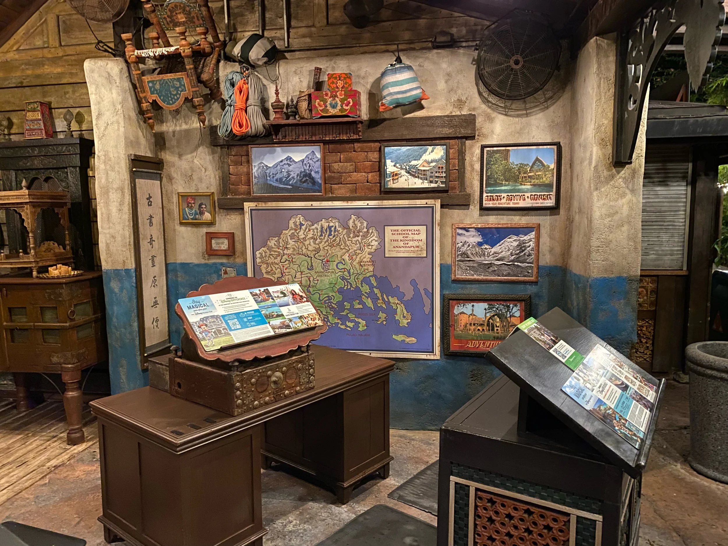 Asia Disney Vacation Club Booth at Animal Kingdom