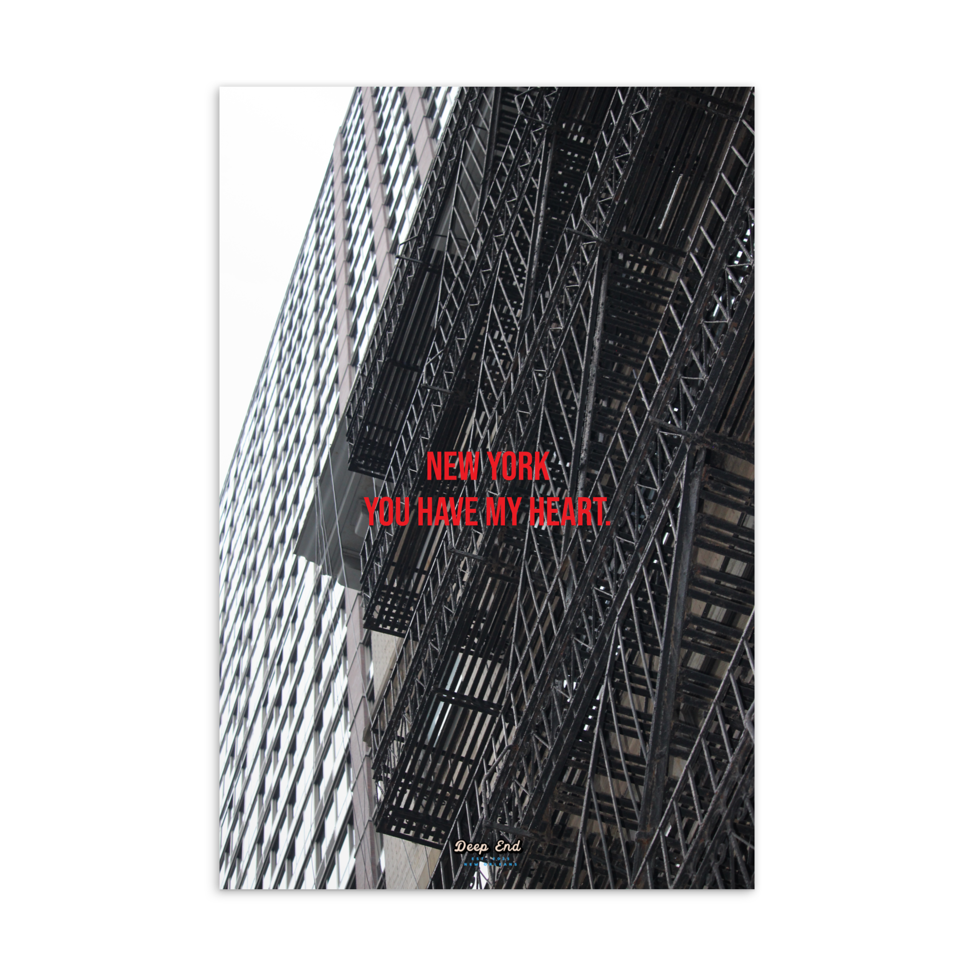 New York You Have My Heart. - Postcard Series