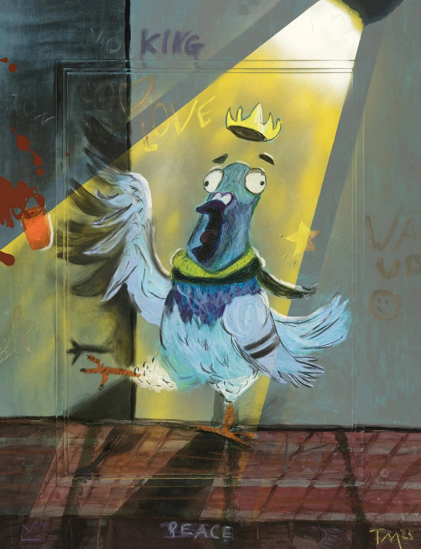"No Kings" - Print ( Original has been sold)