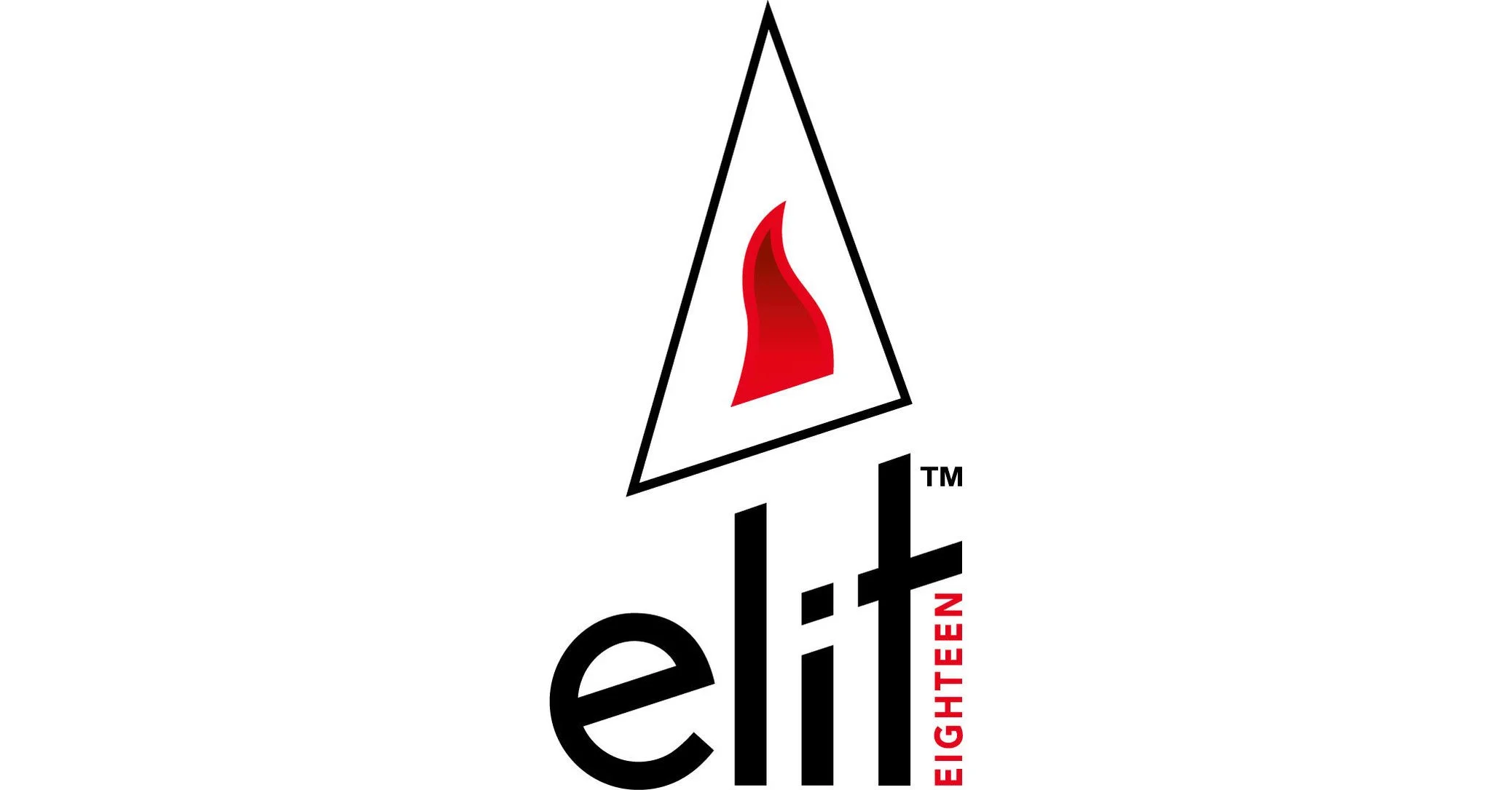 Elf Eighten logo with a red flame and stylized black text.