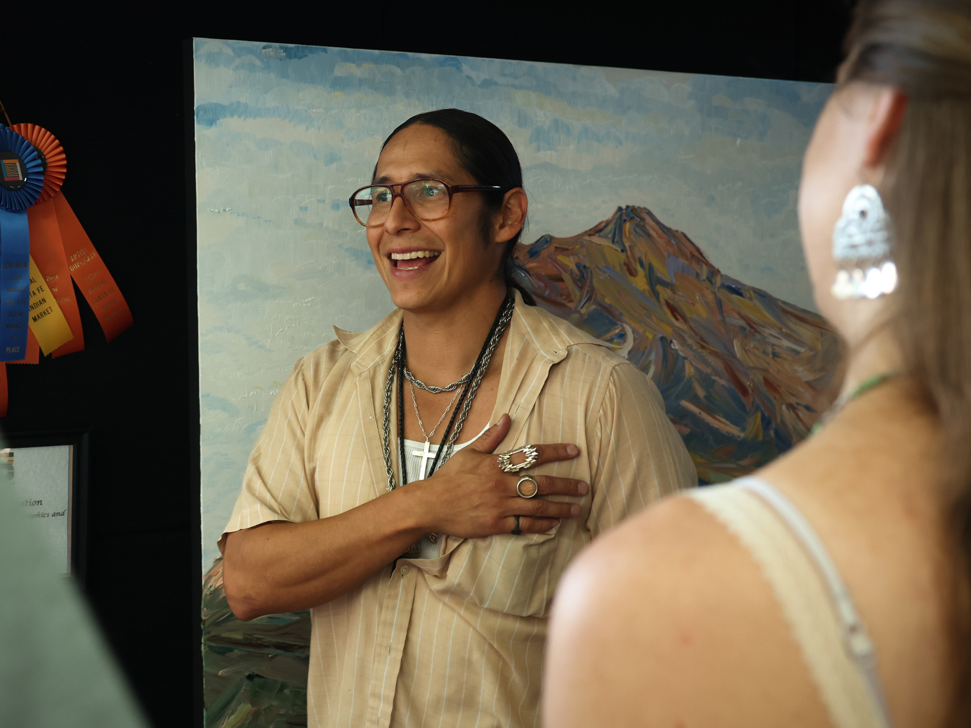 INDIGENOUS A&amp;E: Indian Market, glass ravens, singer honored
