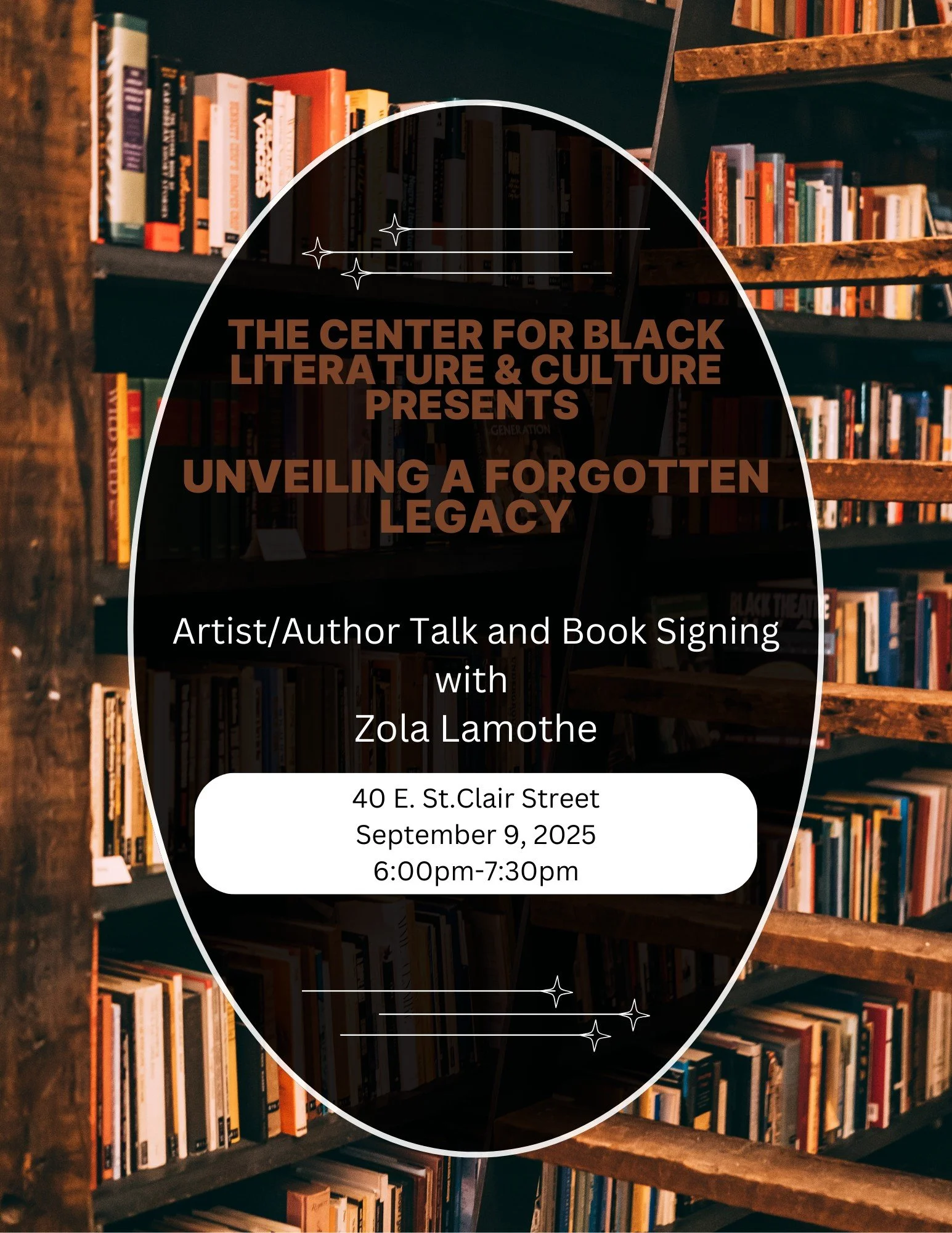 Unveiling a Forgotten Legacy Author Talk and Book Signing!