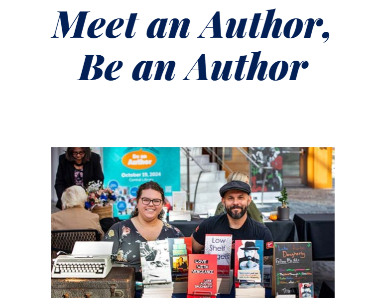 Meet an Author, Be an Author Book Fair