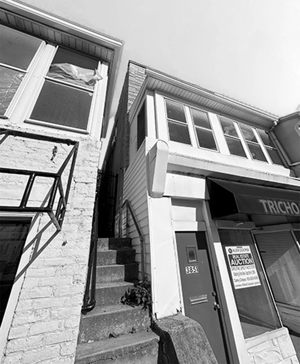 Existing Conditions
3851 Falls Road was most recently a salon.