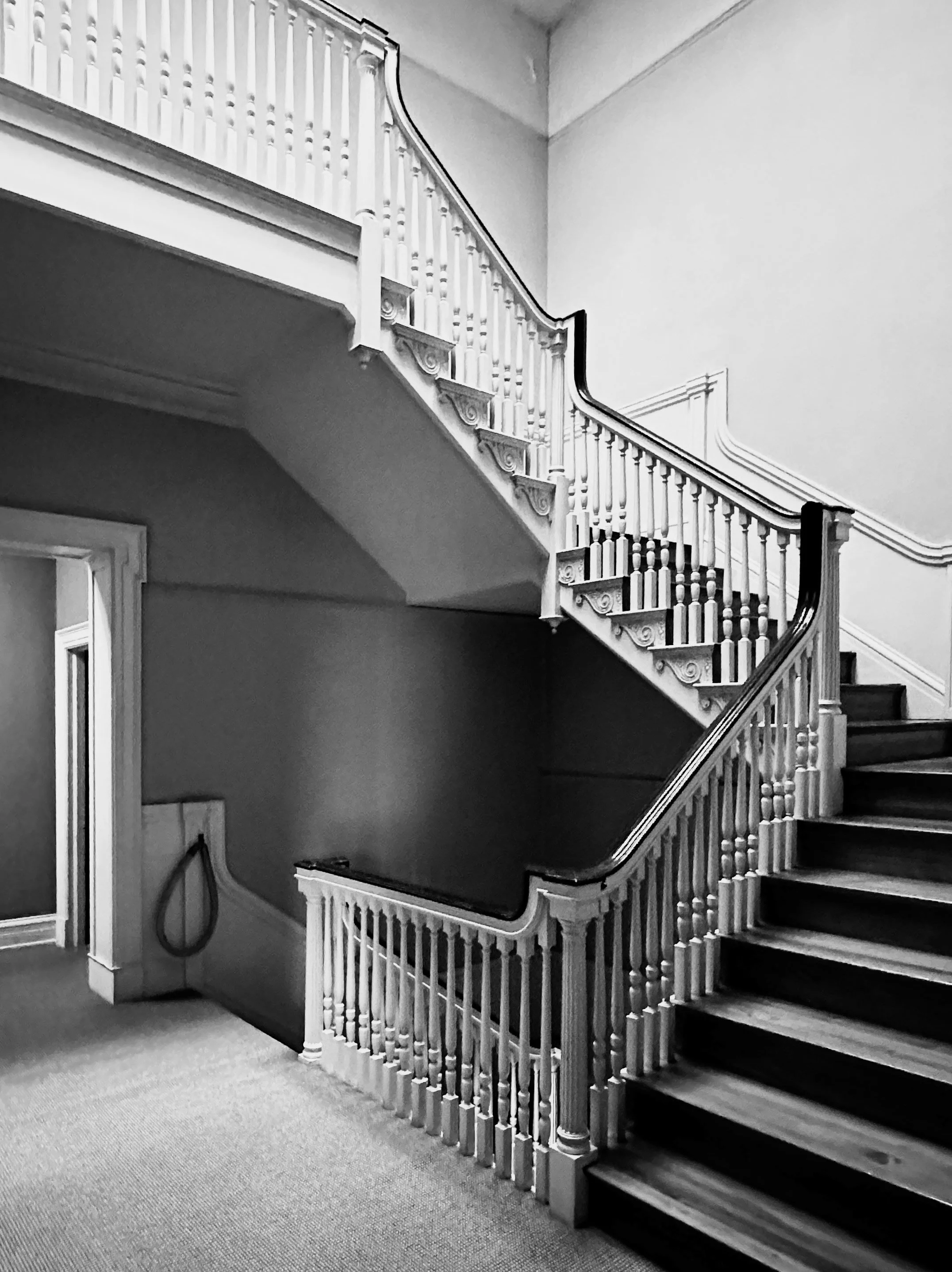 Central Stair with Skylight