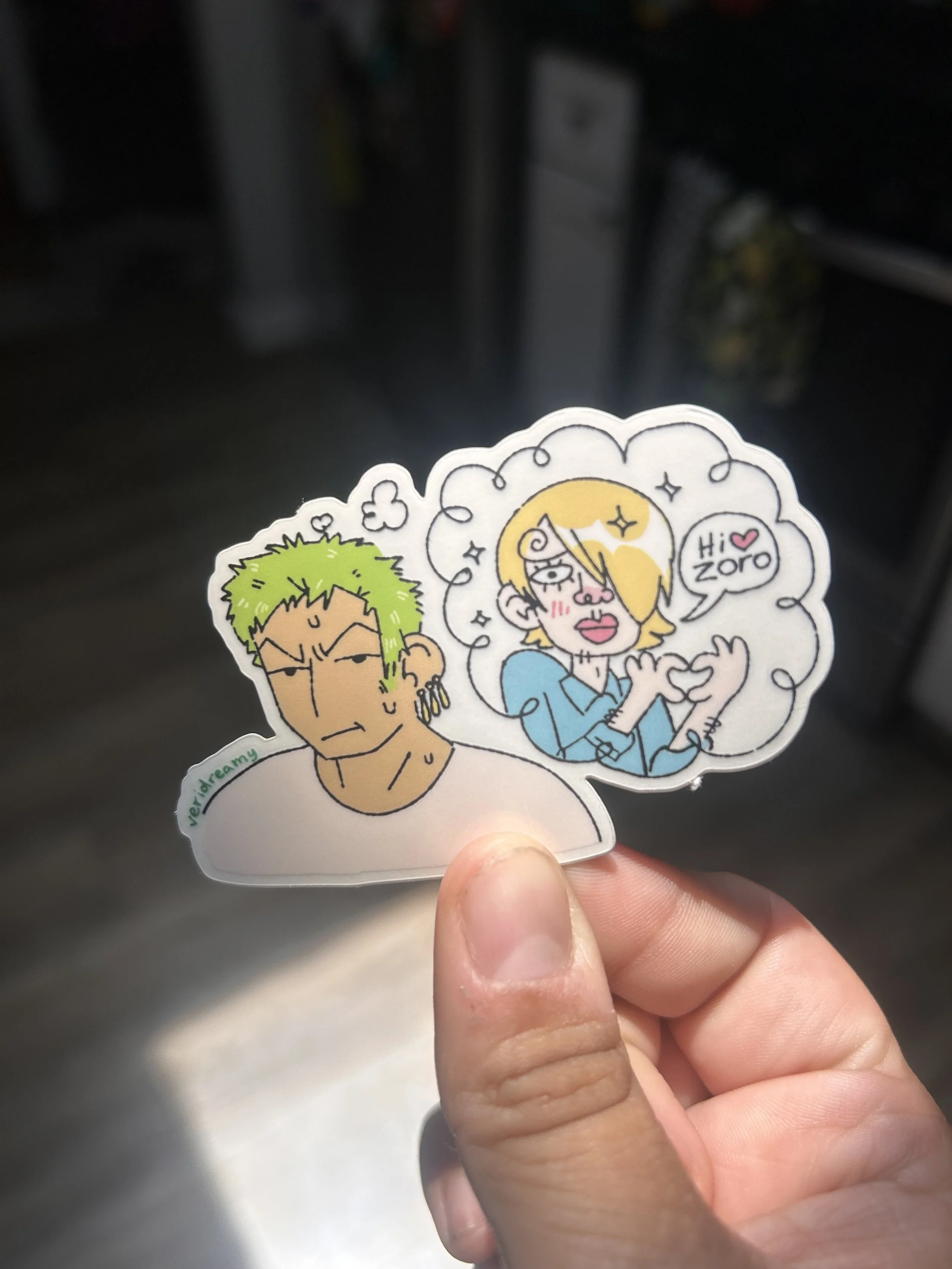 Zosan One Piece Sticker 
