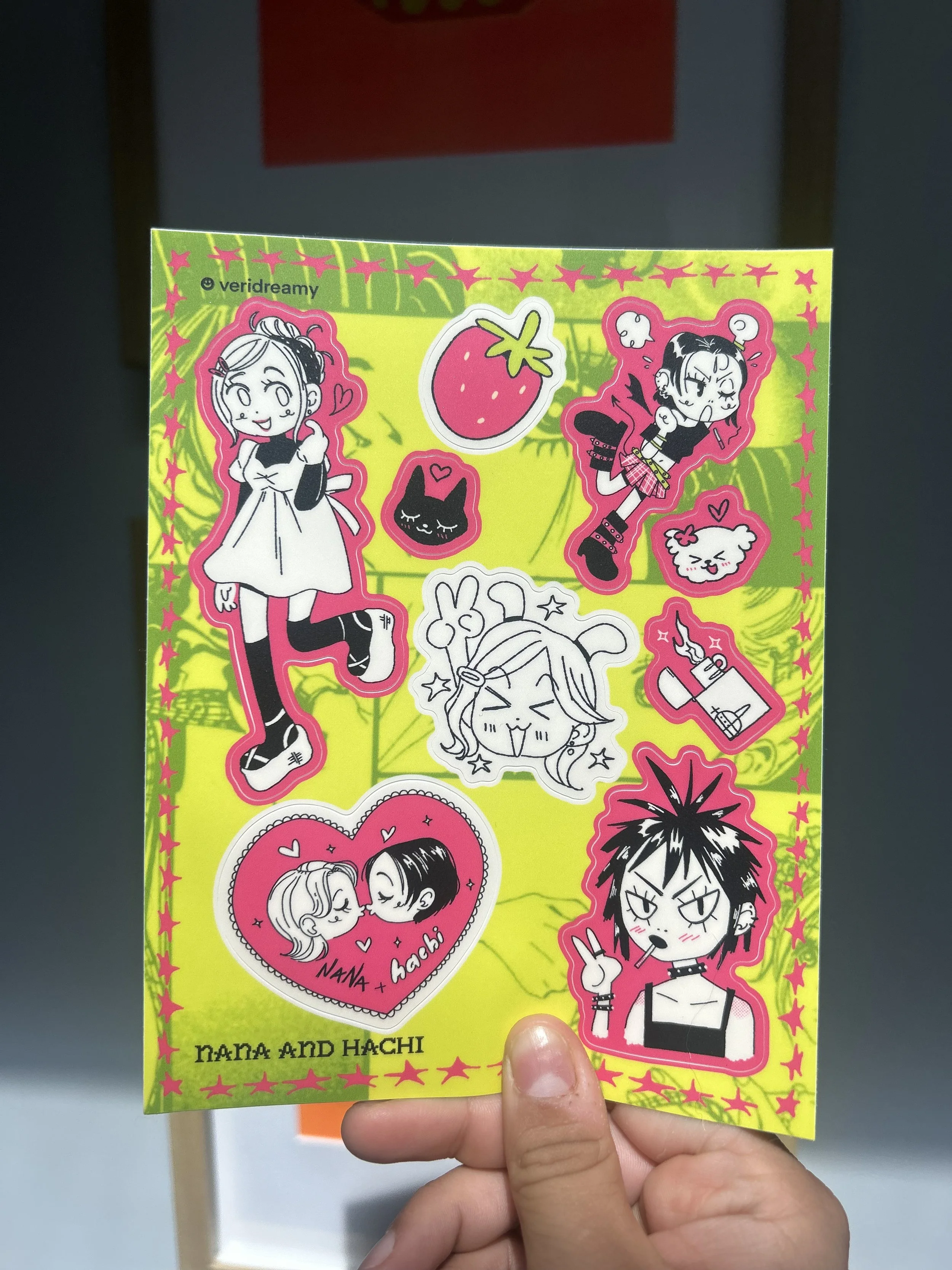 Nana Sticker Sheet