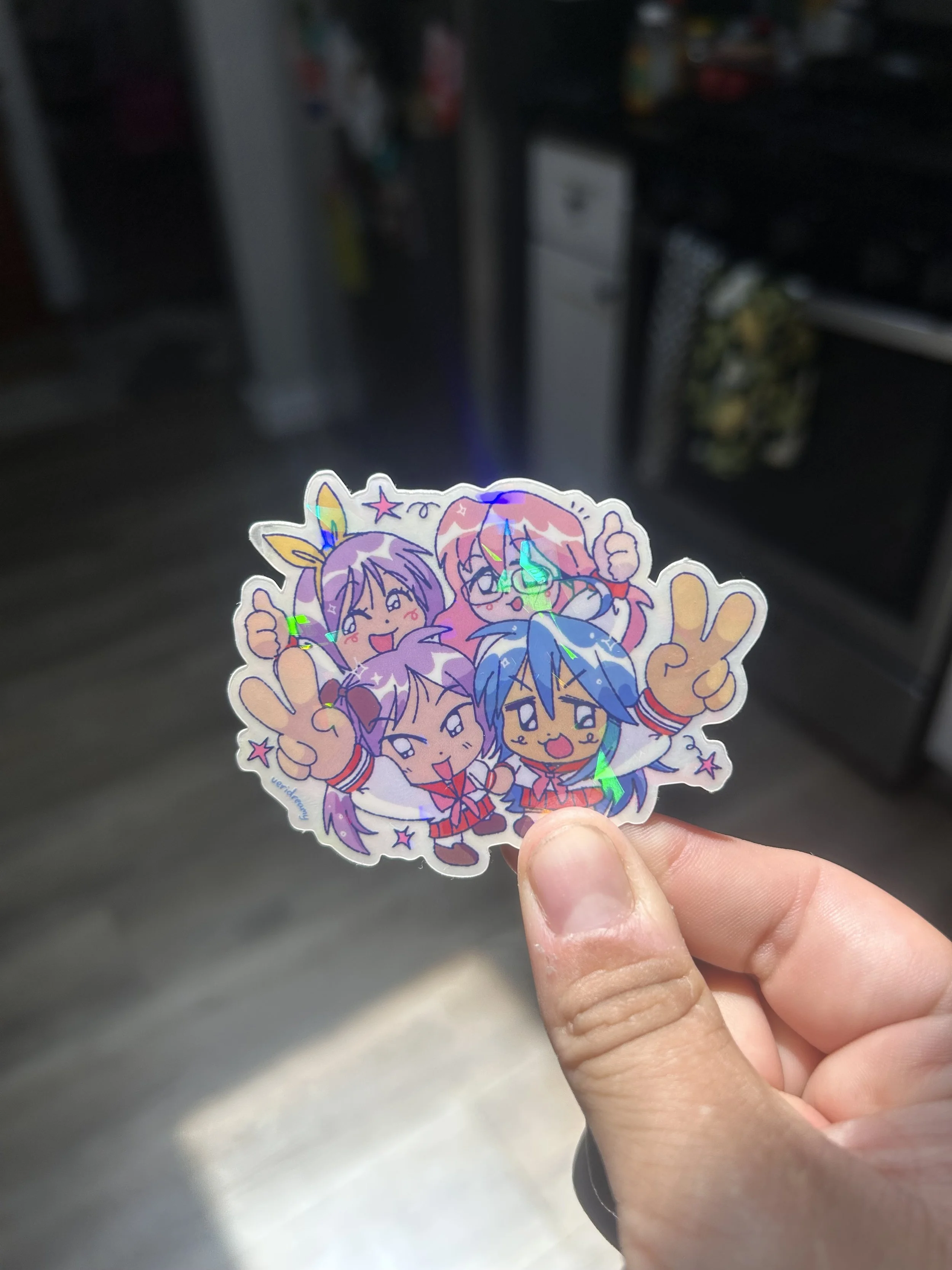 Lucky Star Sticker 
