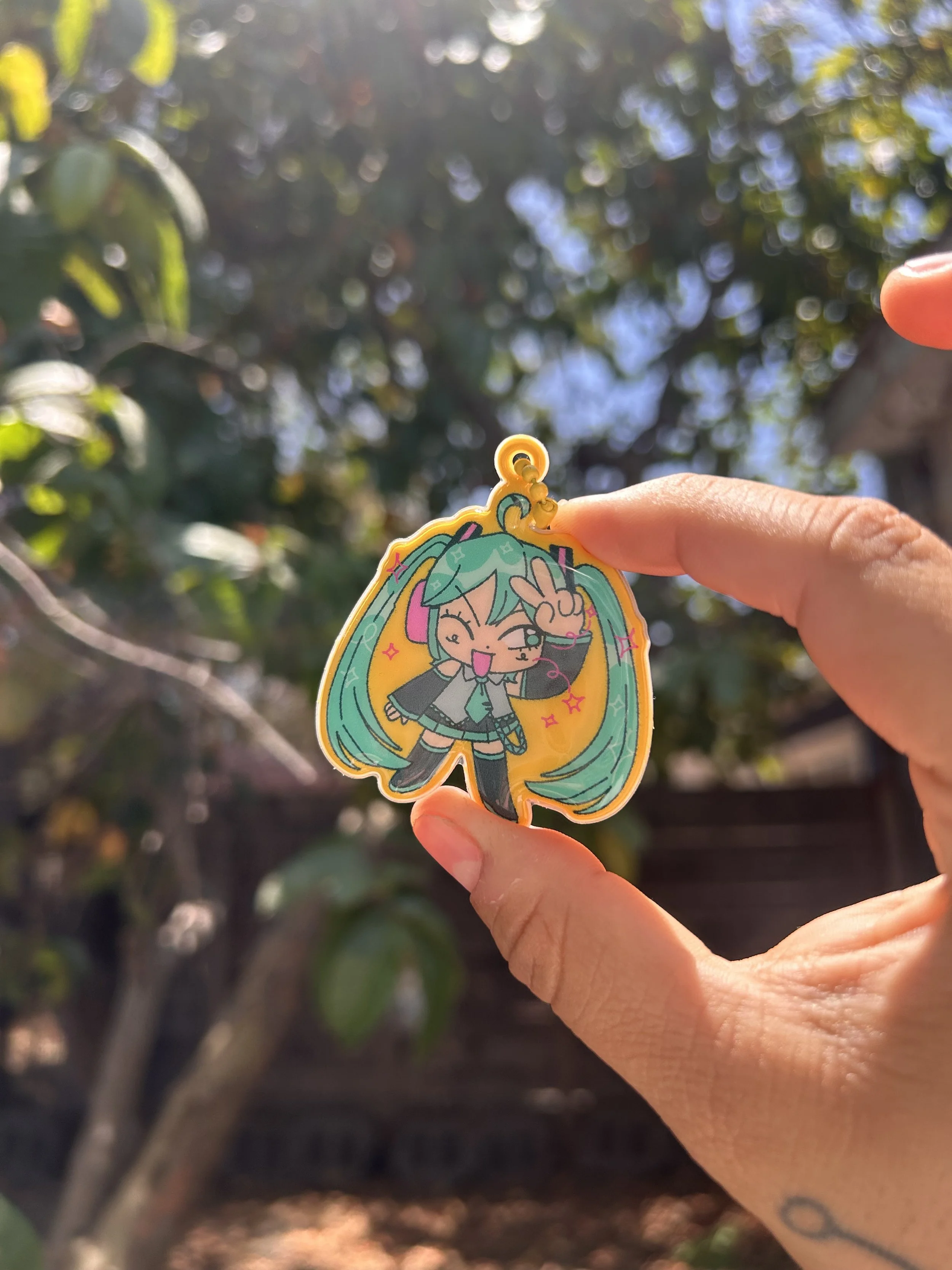 Hatsune Miku Puffy Charm