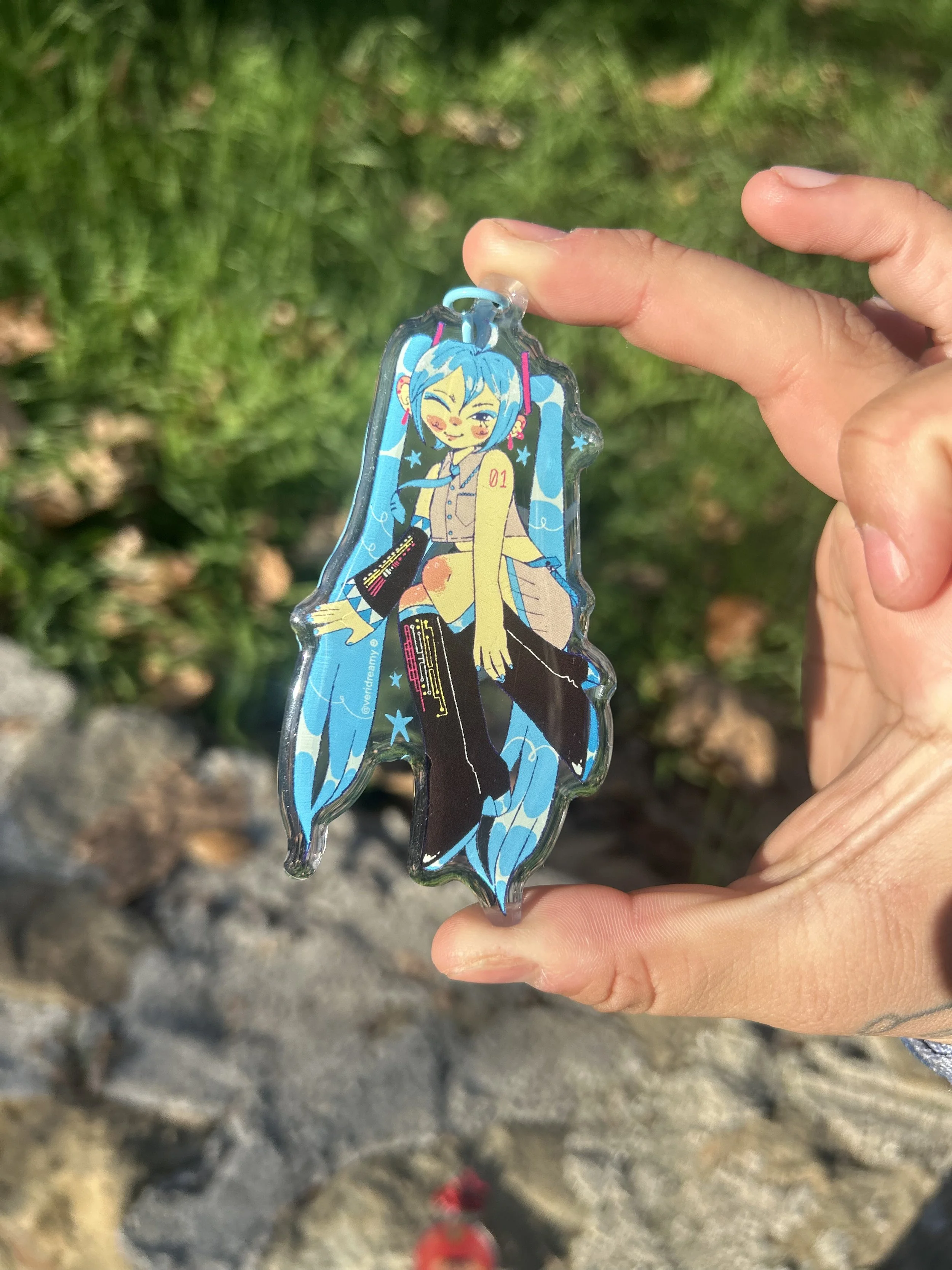 Hatsune Miku Acrylic Bag Charm
