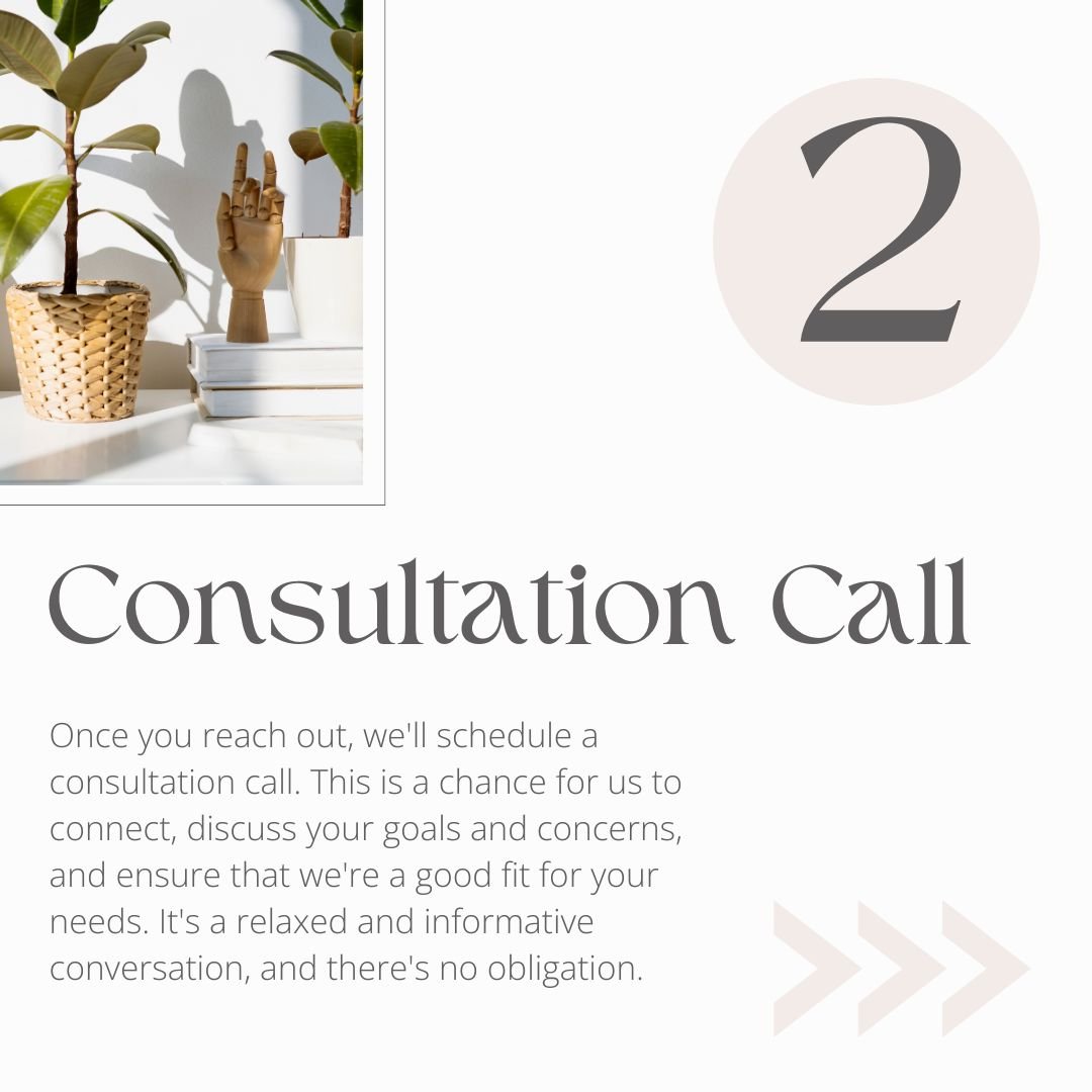 Ontario therapist Maria Legault explains the process of setting up a consultation call for therapy.