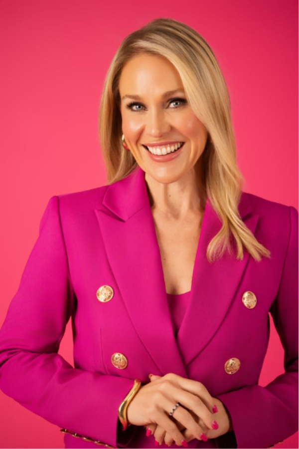 Female founder editorial brand portrait showcasing elevated authority presence