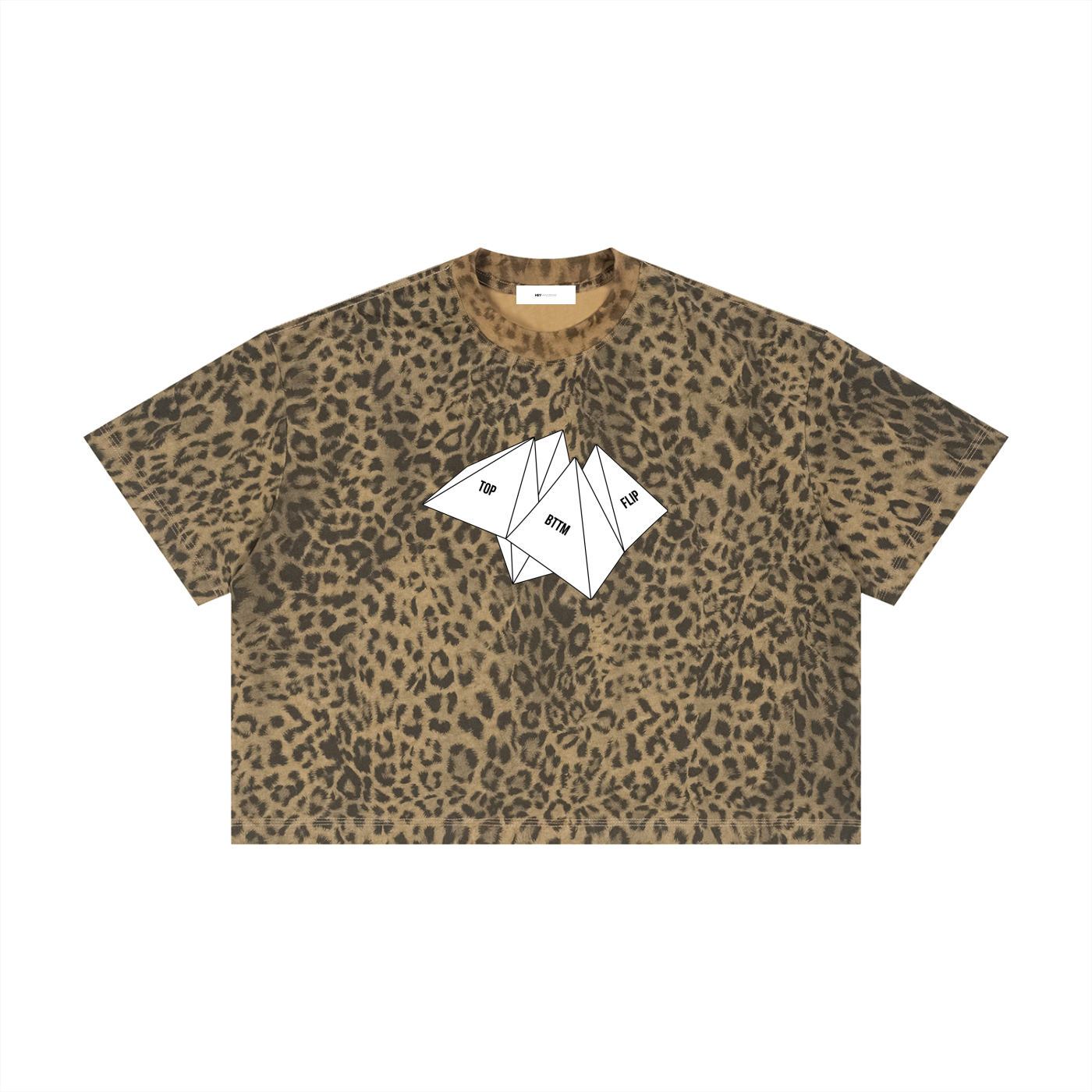 tbv paper fortune - leopard tee