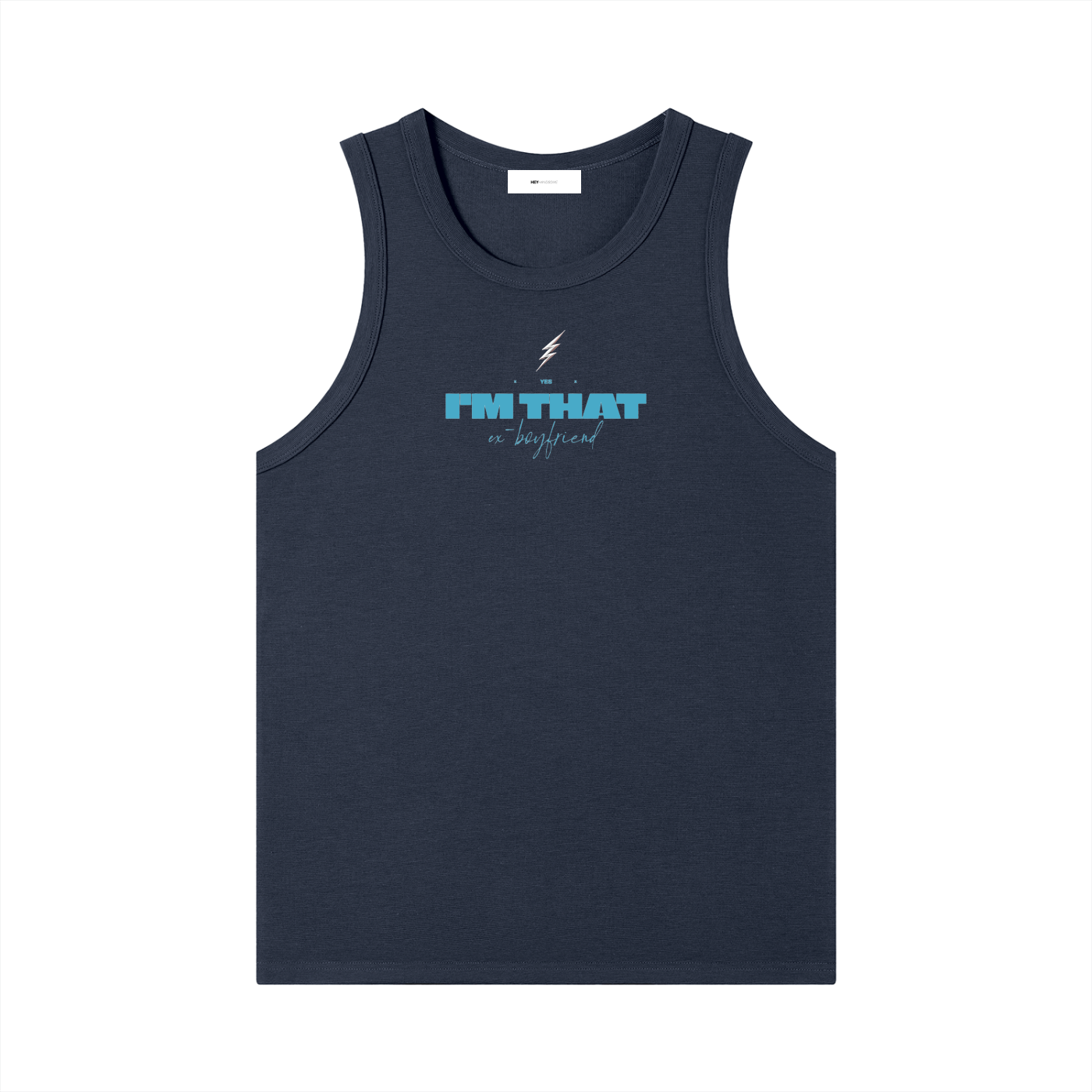 yes, im that ex-bf - heavyweight fitted ribbed tank