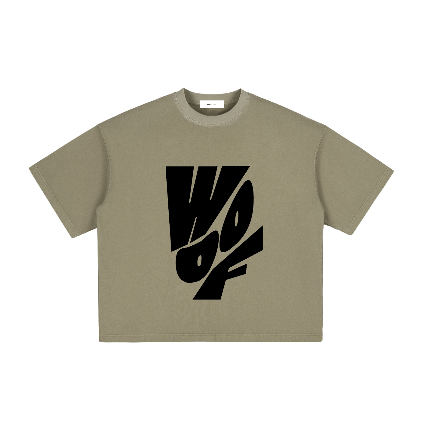 woof - vintage washed boxy tee