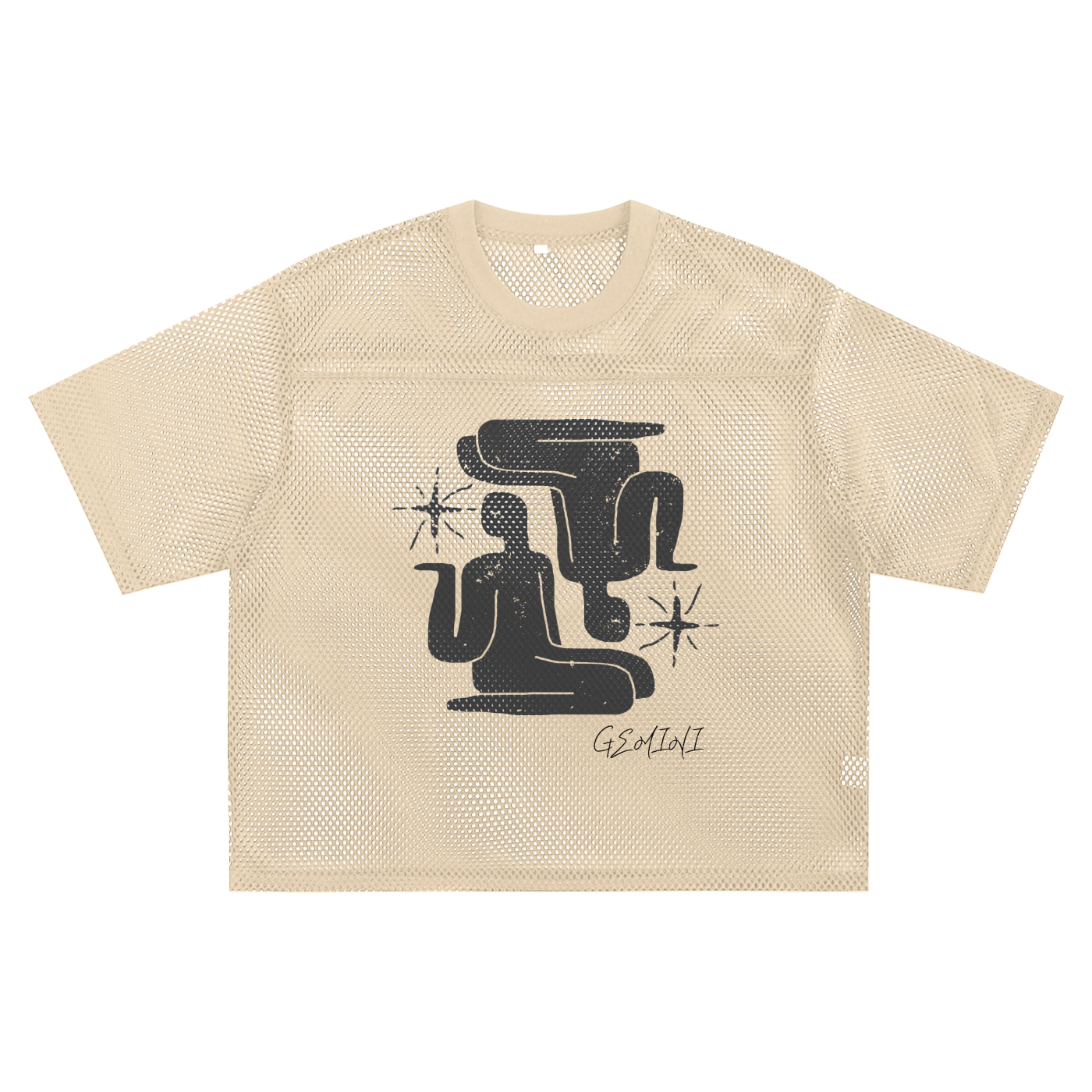 Gemini - mesh tee
