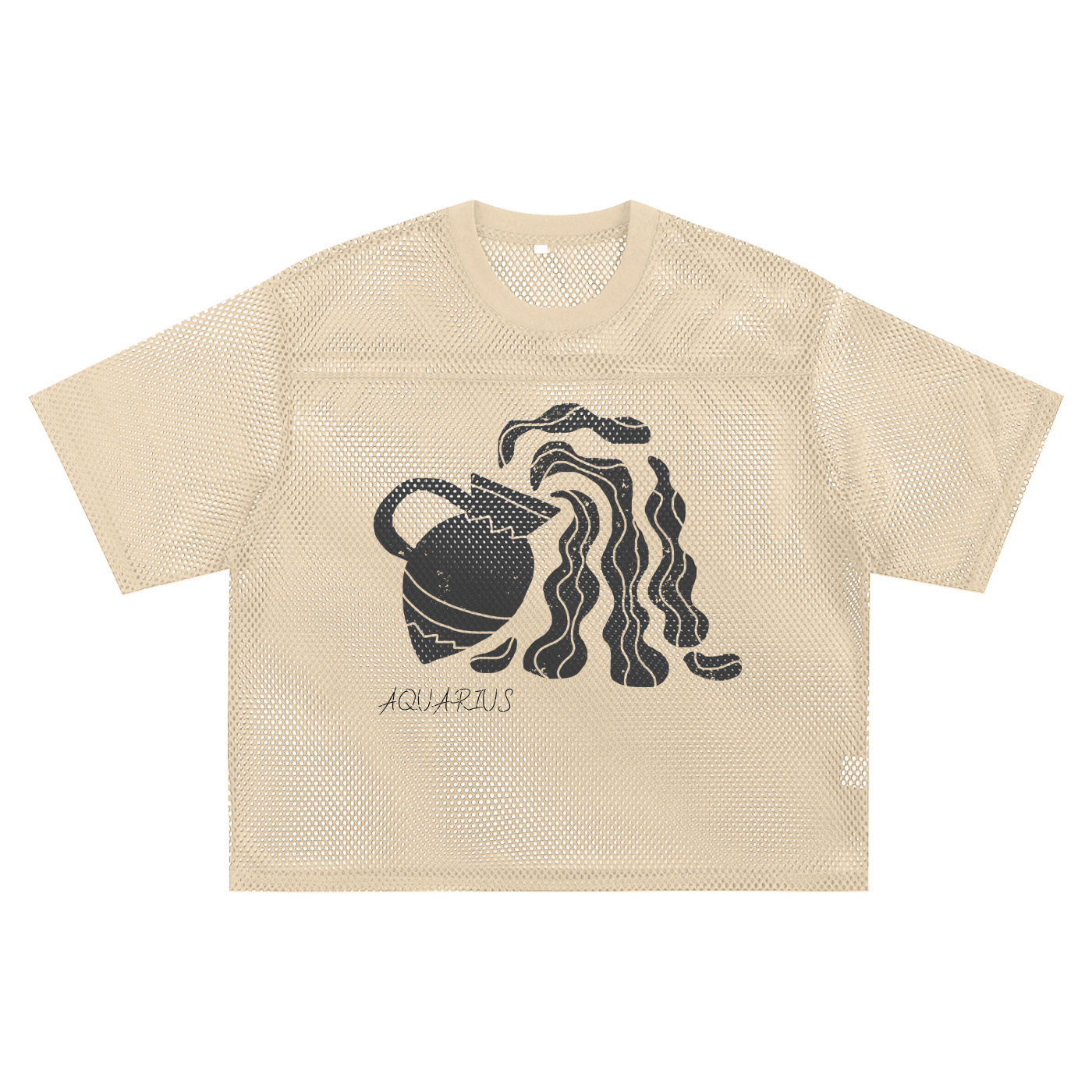 aquarias - mesh tee