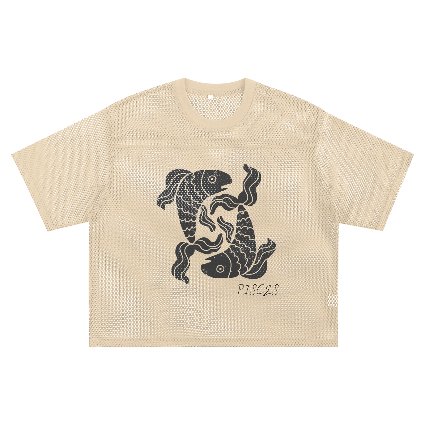 pisces - mesh tee