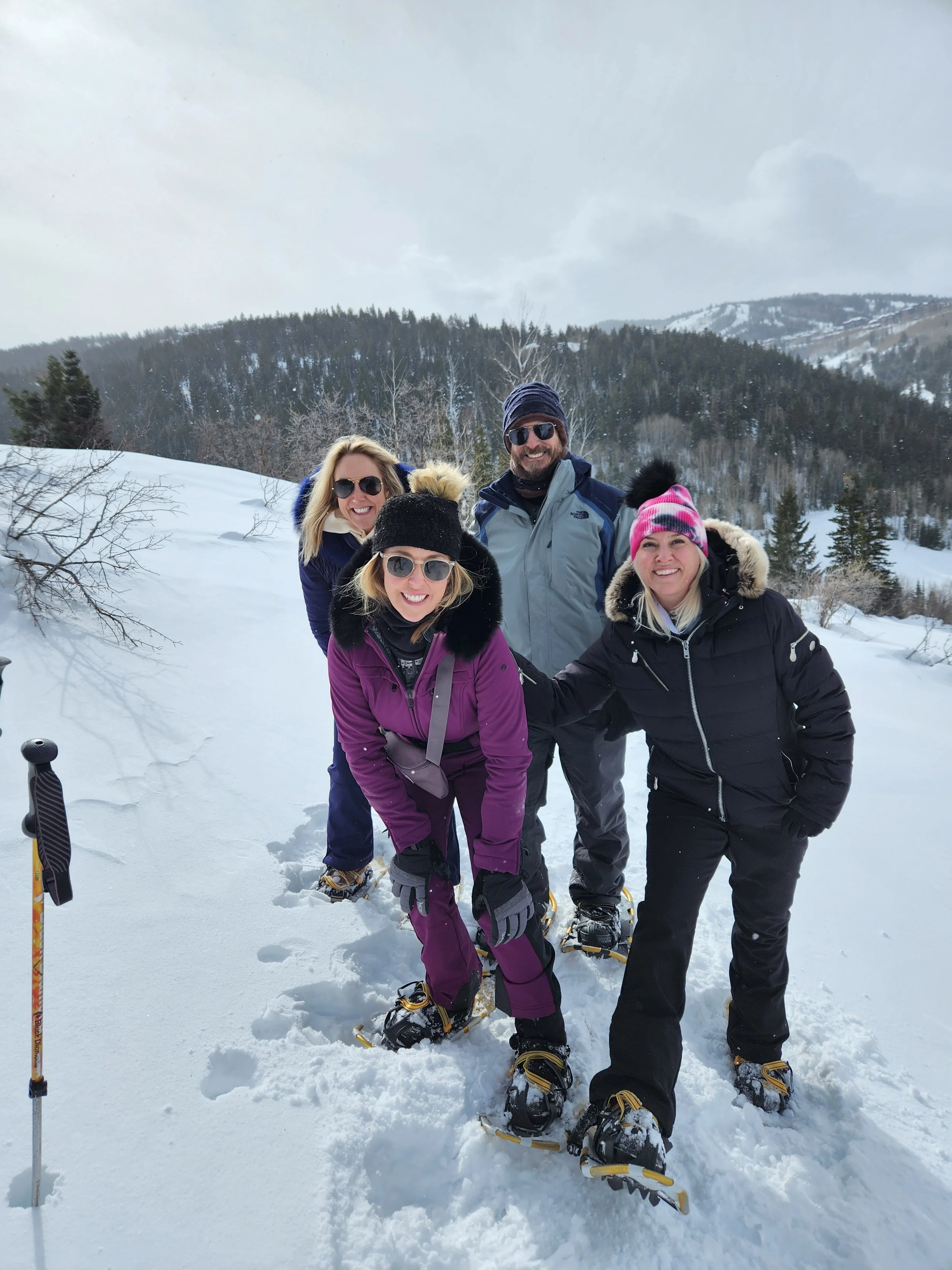 private snowshoe tours