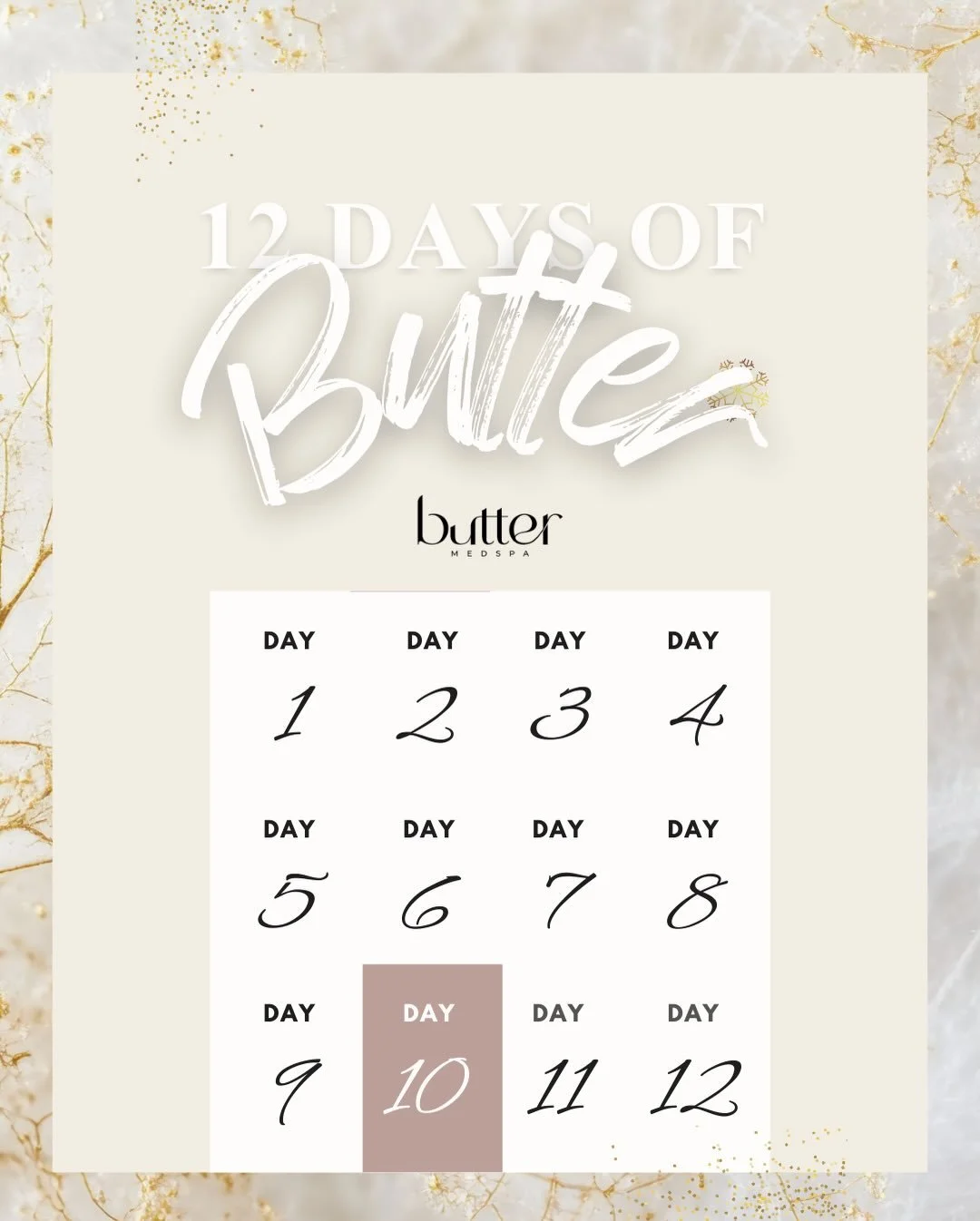 Day 10 of 12 Days of Butter is here&hellip; and she&rsquo;s a glow-getter. ✨
Meet Sculpt &amp; Sleigh &mdash; the perfect bundle for anyone dealing with inflammation, acne, rosacea, congestion, or winter irritation.

For $185 ($310 value) you&rsquo;l