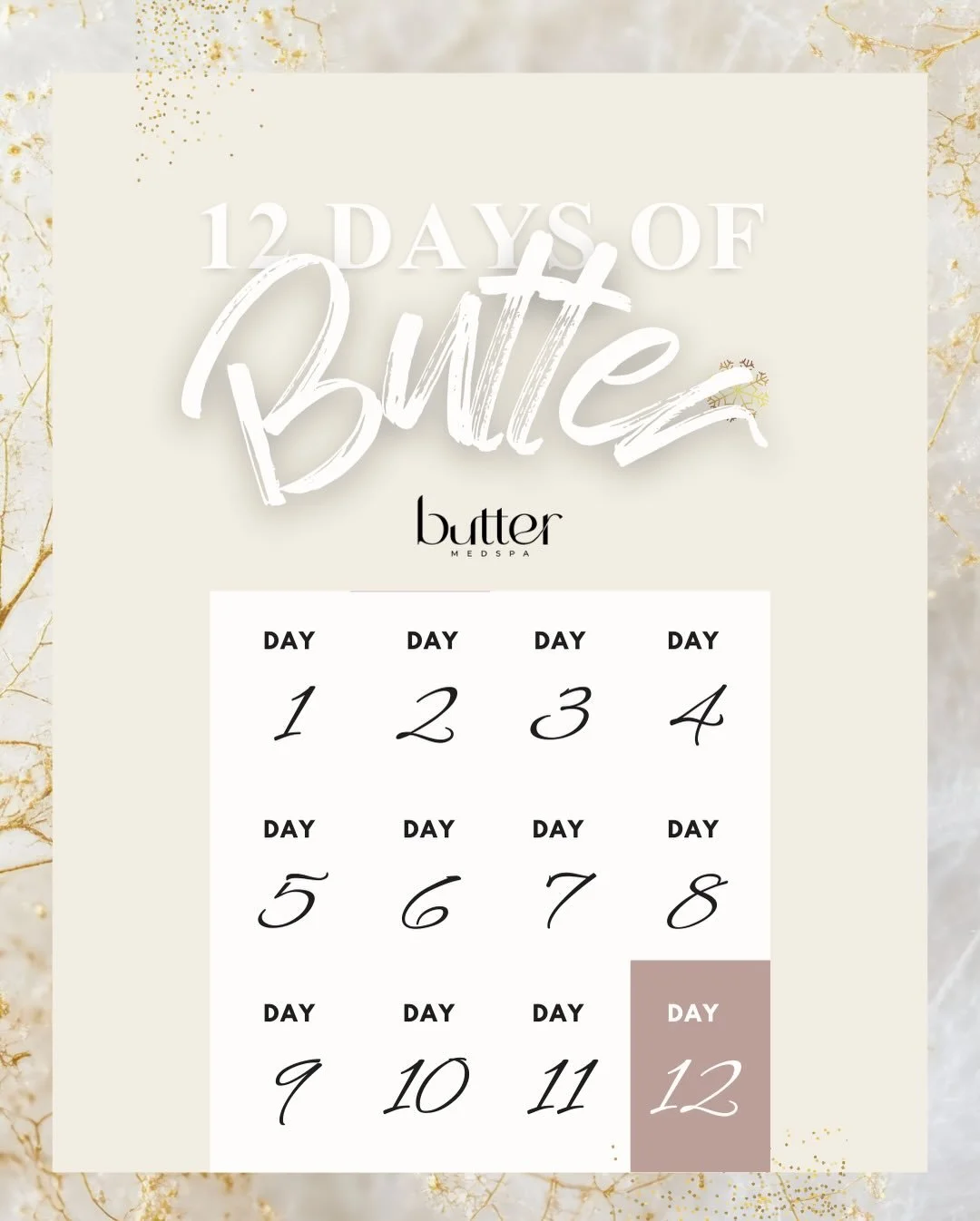 The final day of 12 Days of Butter is here, and we&rsquo;re ending with one of our coveted offers - An exclusive membership that offers all the glow. 

✨ Join our BOOST Membership this December
✨ Make 2026 your glowy era

For $199/month, members rece