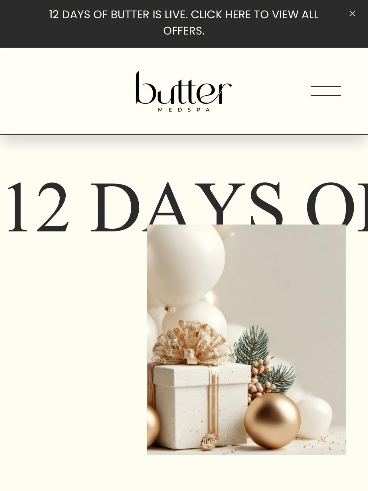 Our 12 Days of Butter may be complete, but all of our exclusive holiday offers are still live &mdash; now conveniently in one place ✨

💛 Click the link in our bio to view every holiday special and treat yourself (or someone you love).

⏰ Offers are 