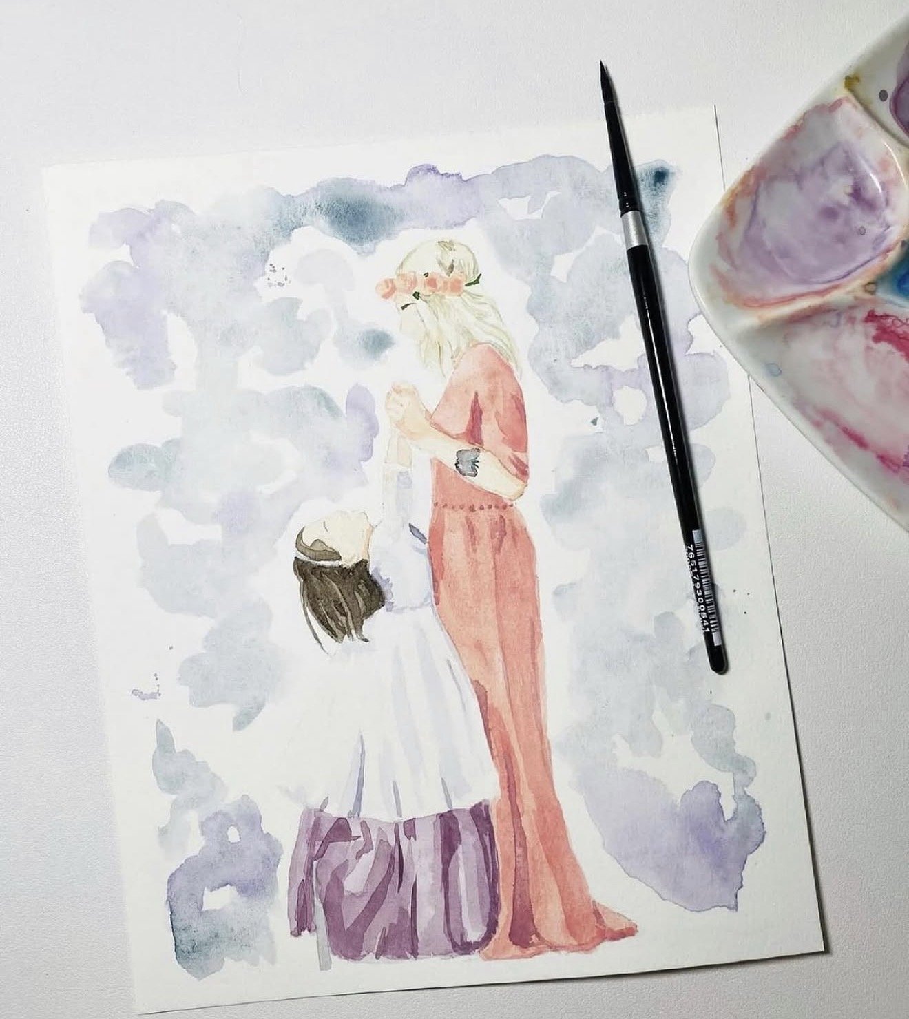 Minimalist Watercolour